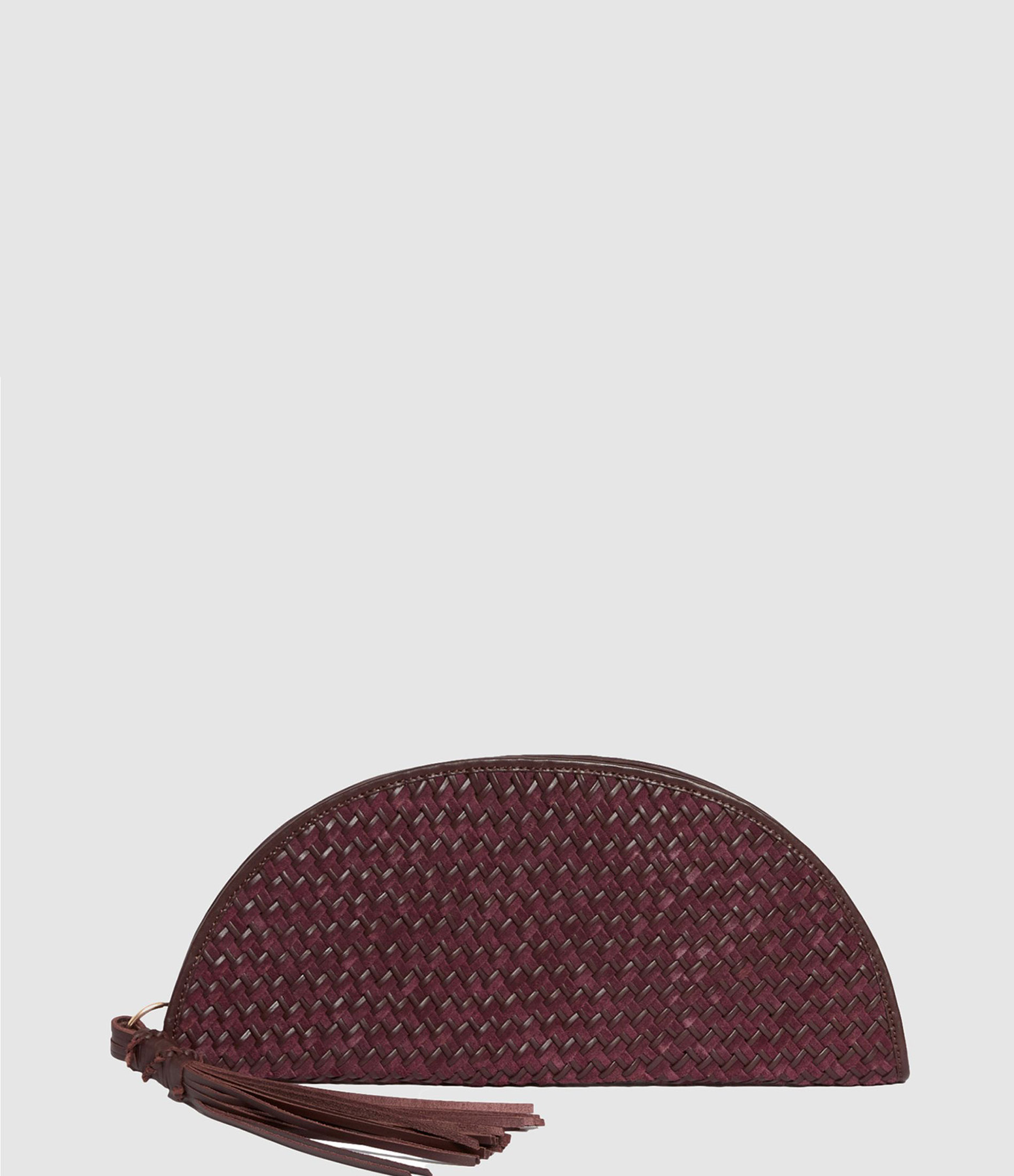 Pochette Clutch Bordeaux