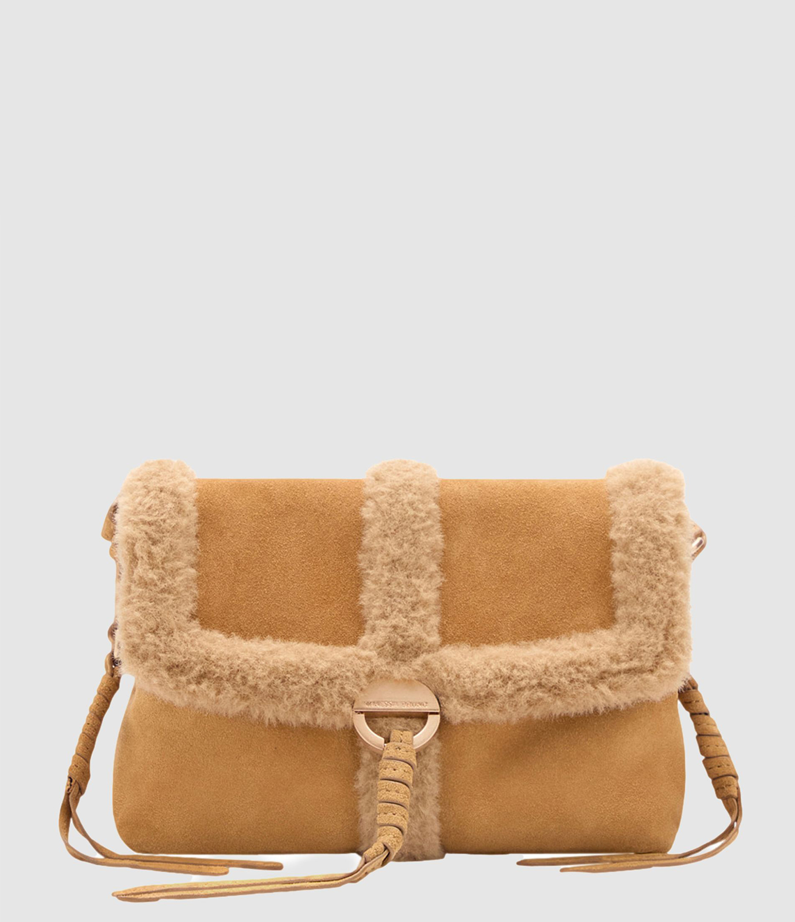 Sac Clutch Othilia Caramel