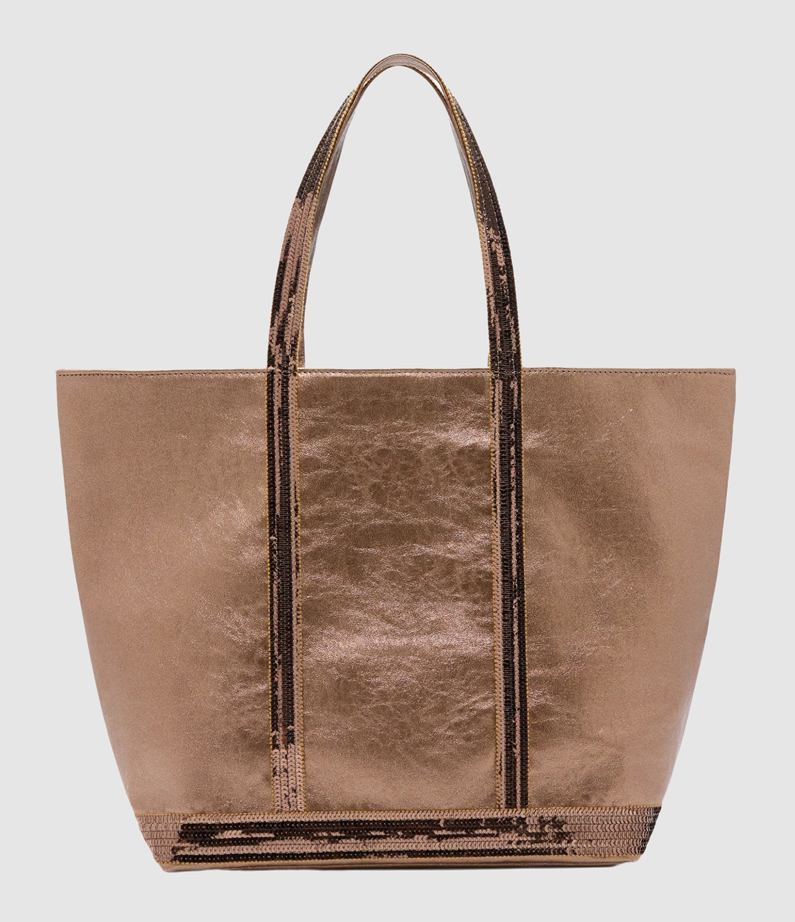 Cabas L Zippé Bronze