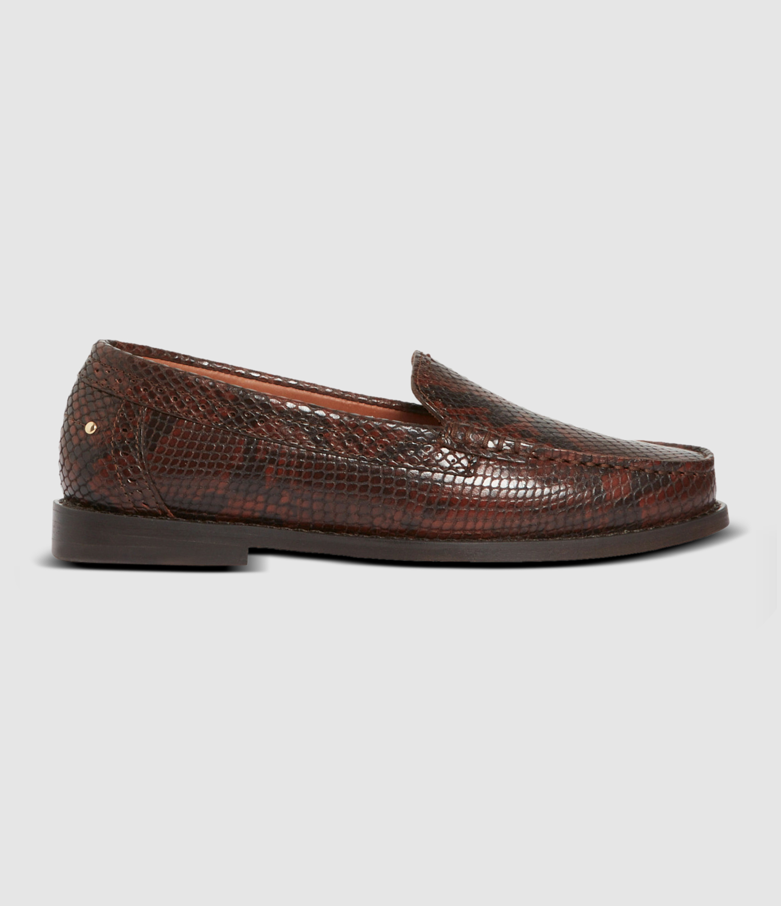 Mocassins Cuir Fauve