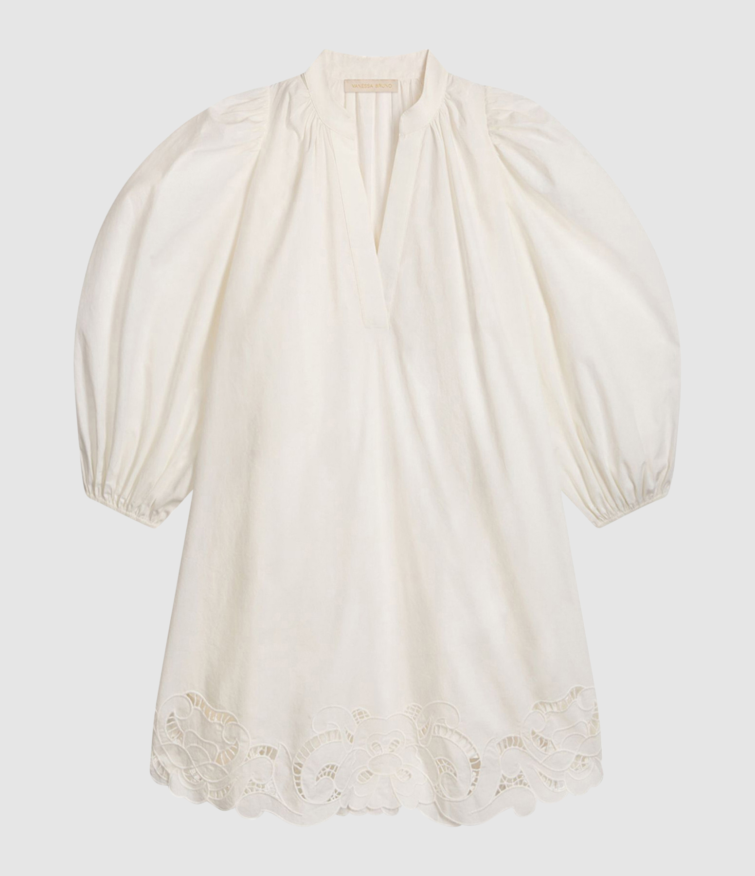 Robe Courte Hamanda Ecru