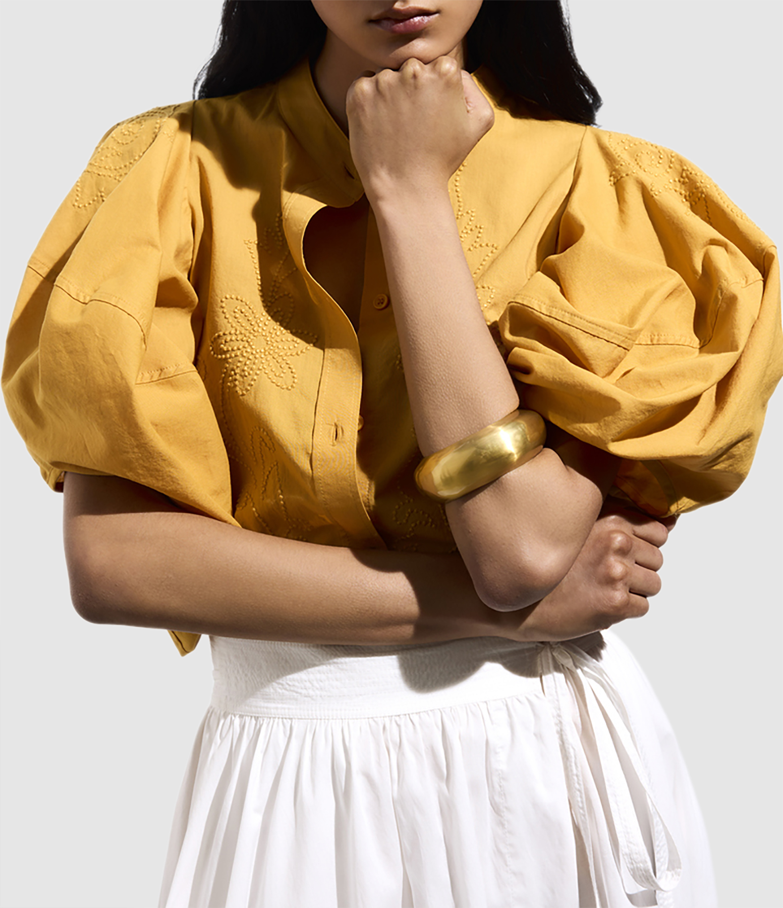 Blouse Felicie Jaune D'Or