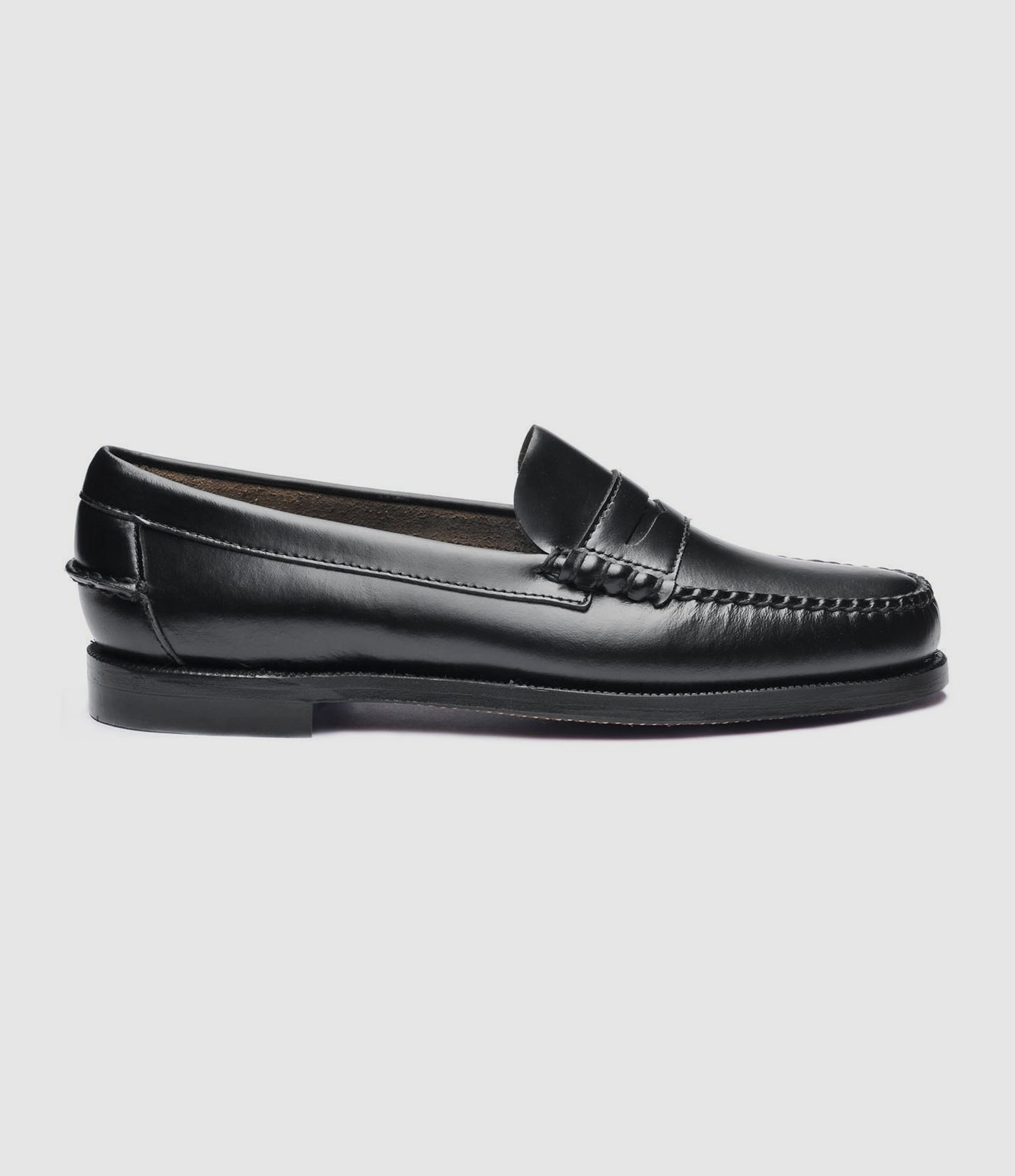 Mocassins Classic Dan Woman Cuir Black Regular