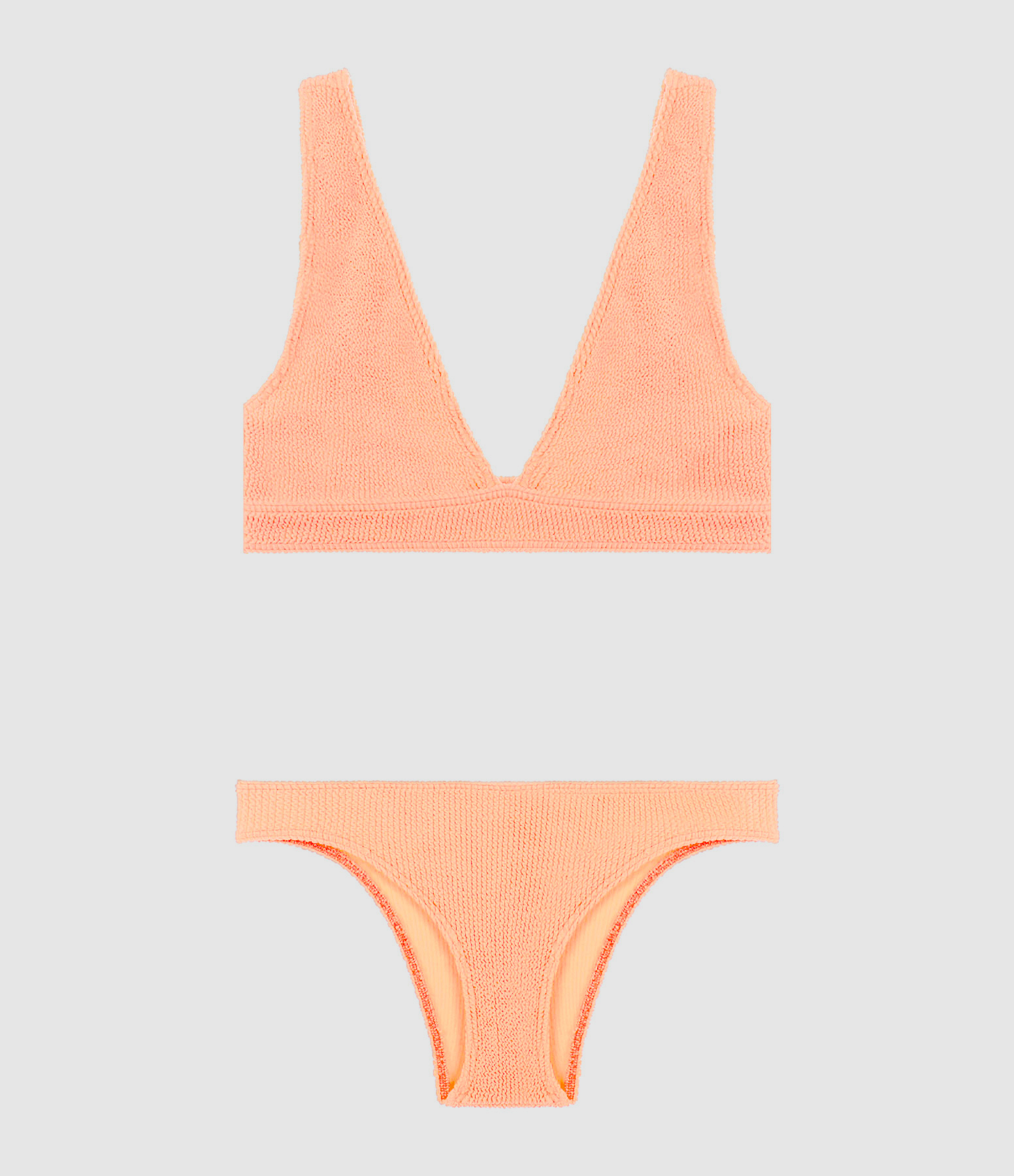 Maillot de Bain Bikini Aqua Abricot