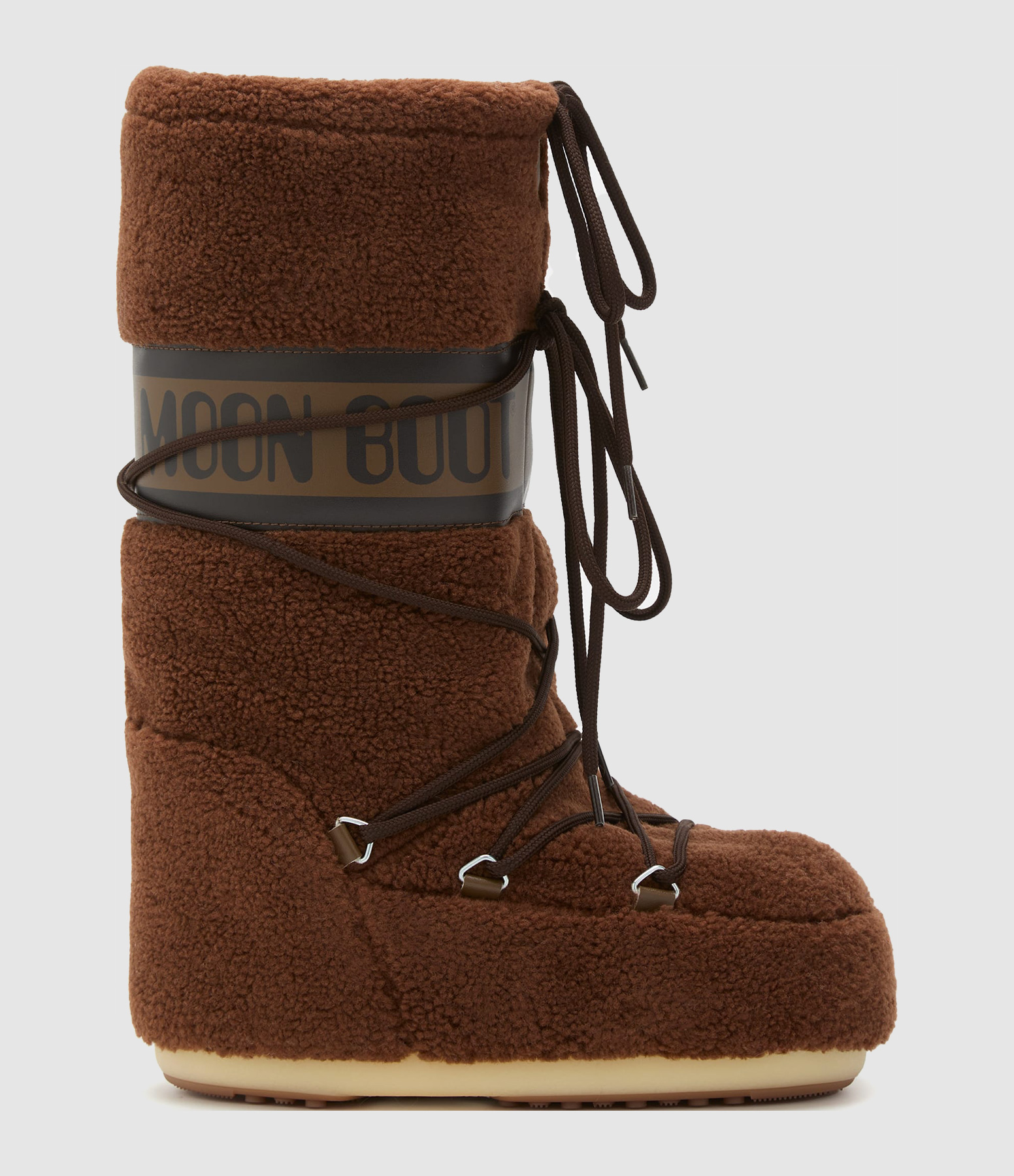 Moon Boot Icon Fleece Brown