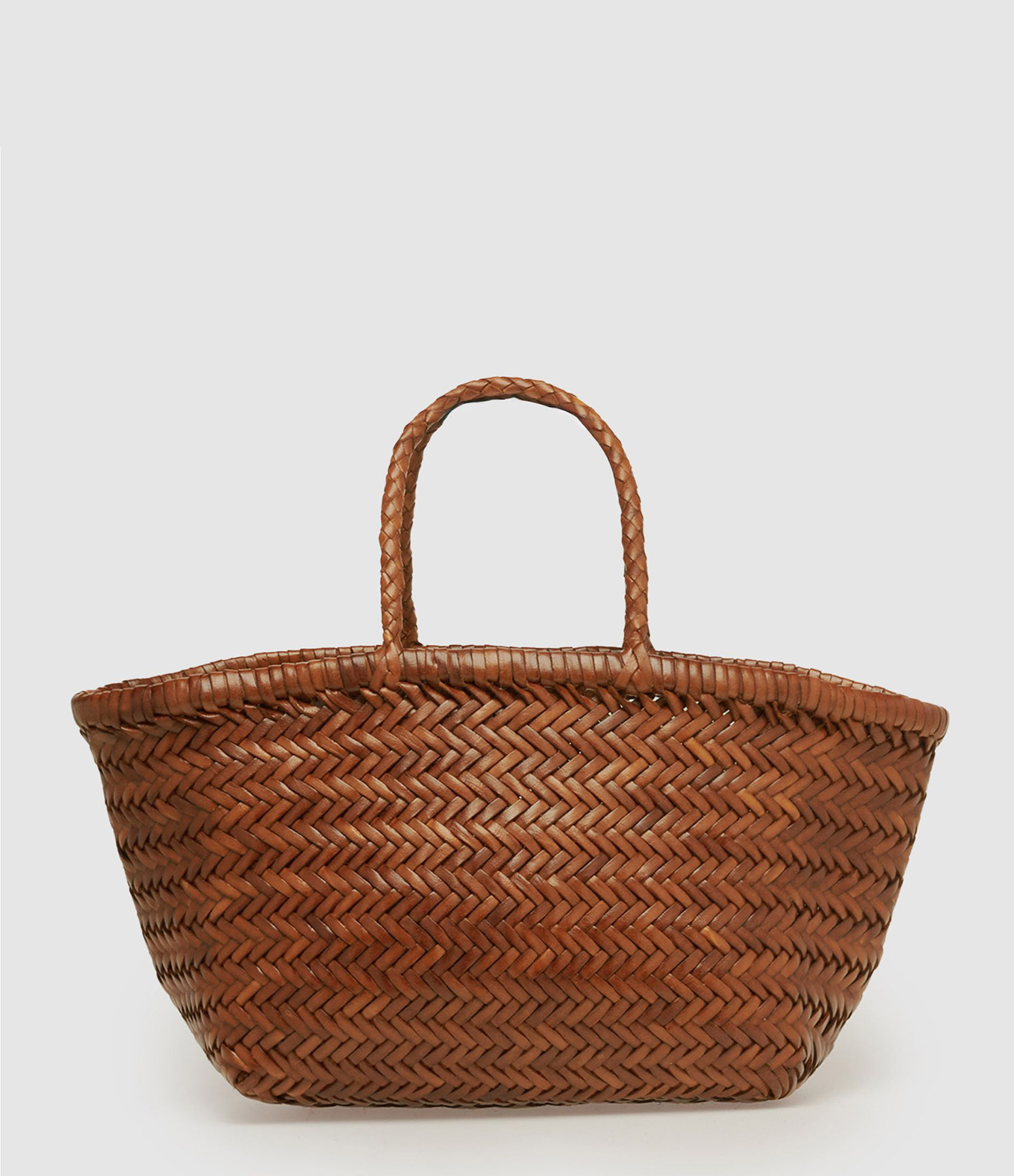 Sac Bamboo Triple Jump Small Cuir Tan