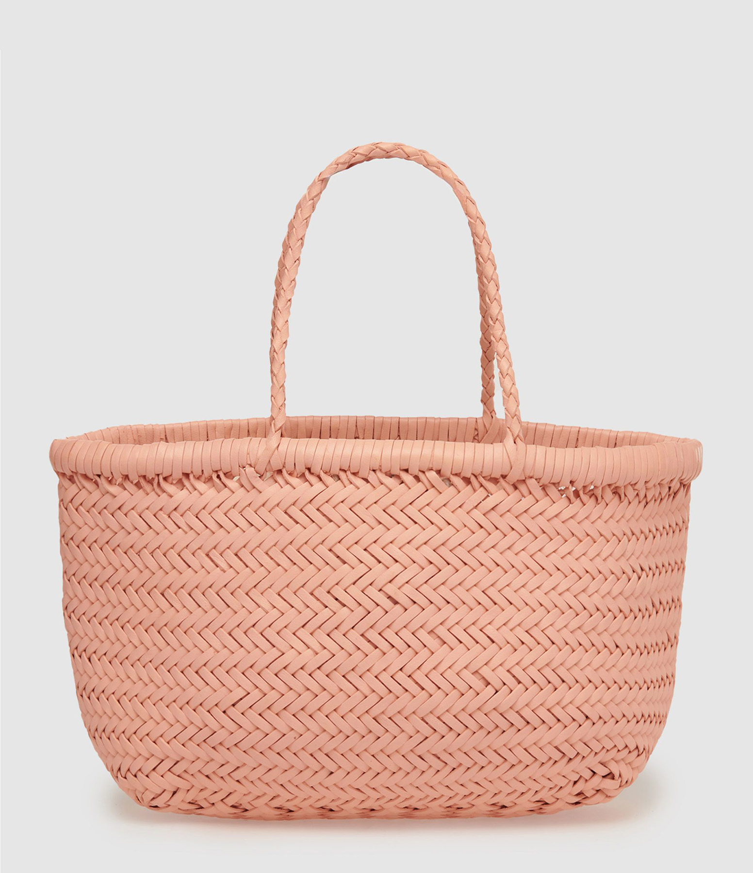Sac Bamboo Triple Jump Mini Cuir Pastel Pink