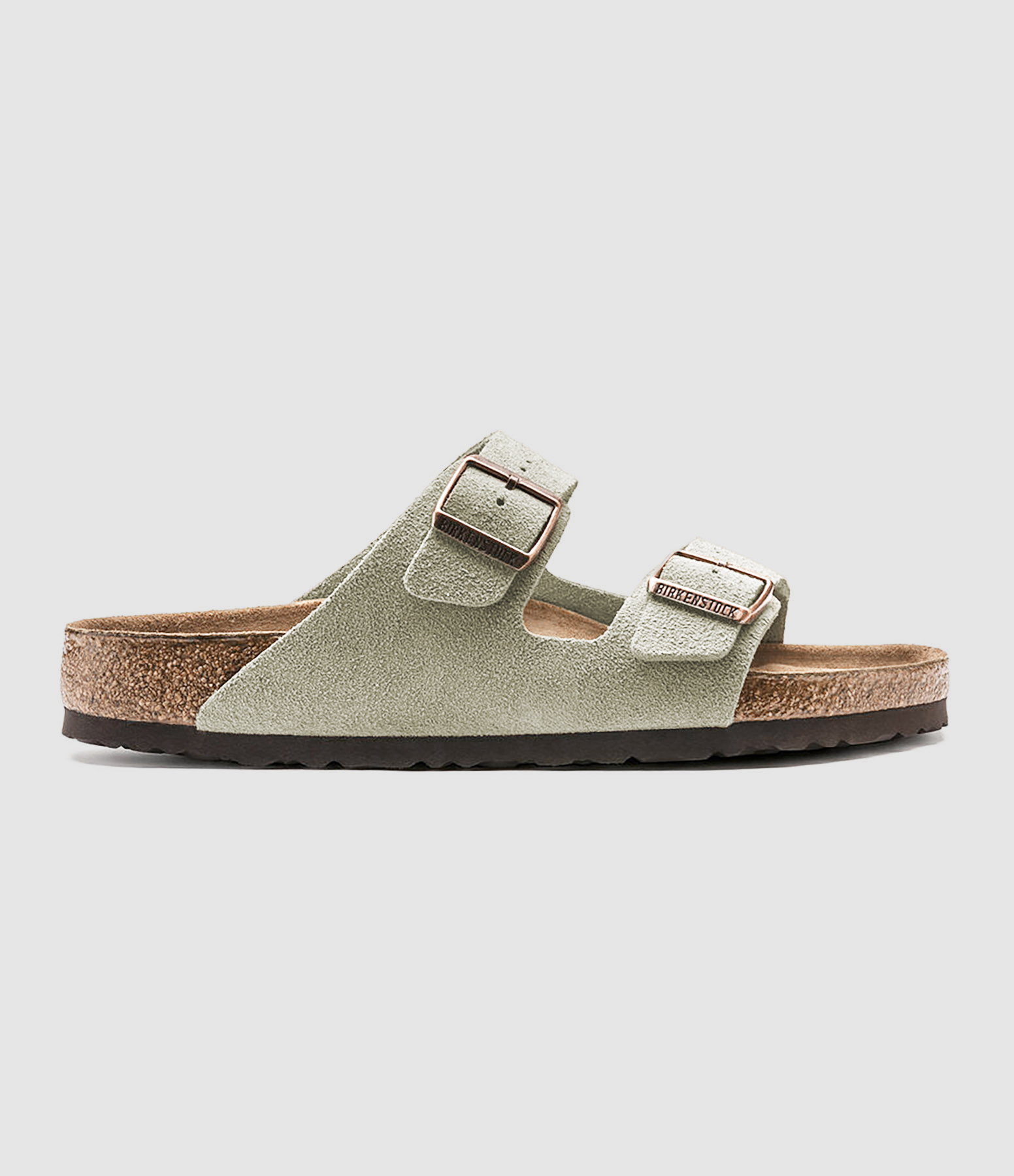 Mules Arizona Cuir Suédé Taupe