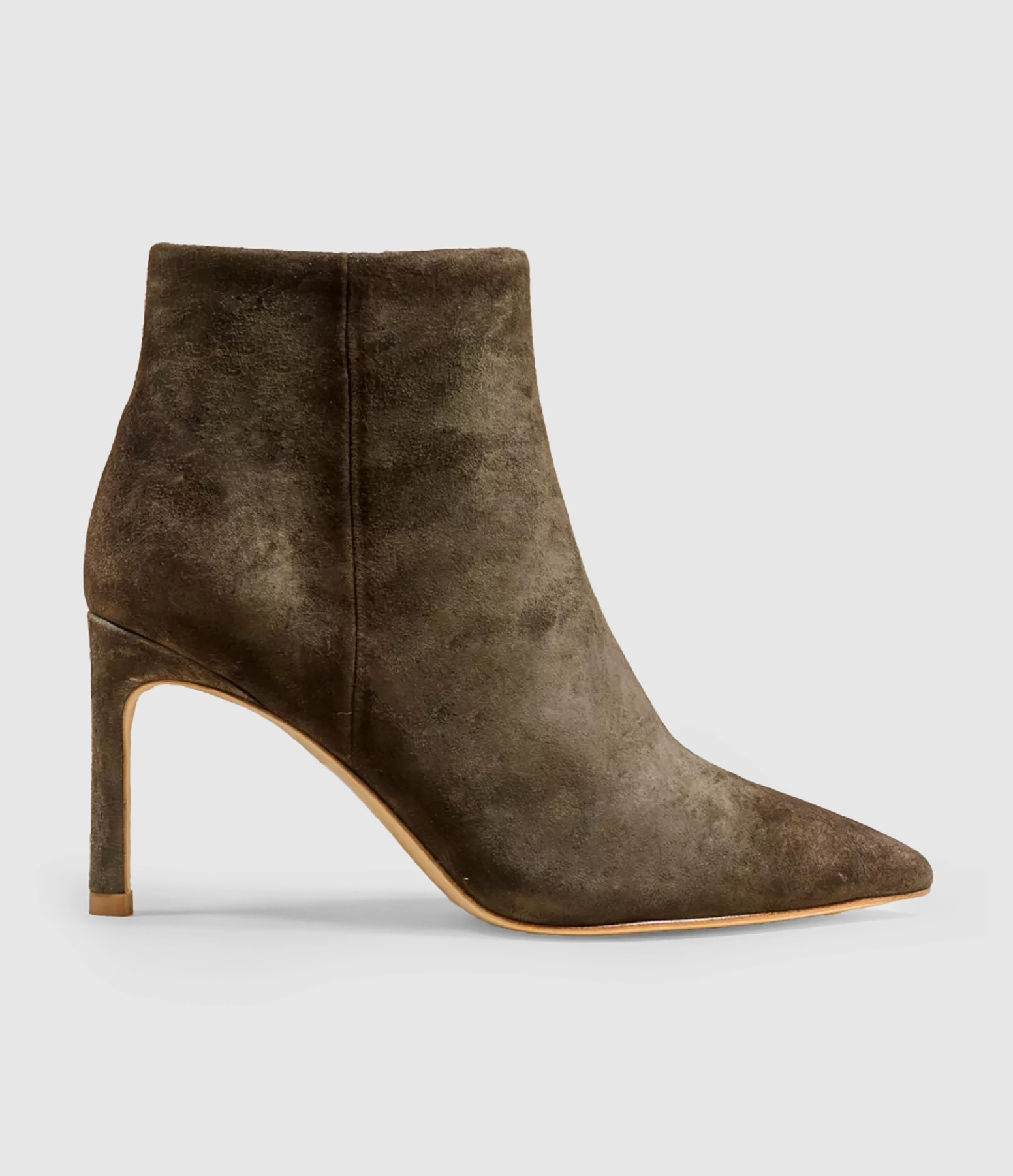 Bottines Noura Kaki Suede