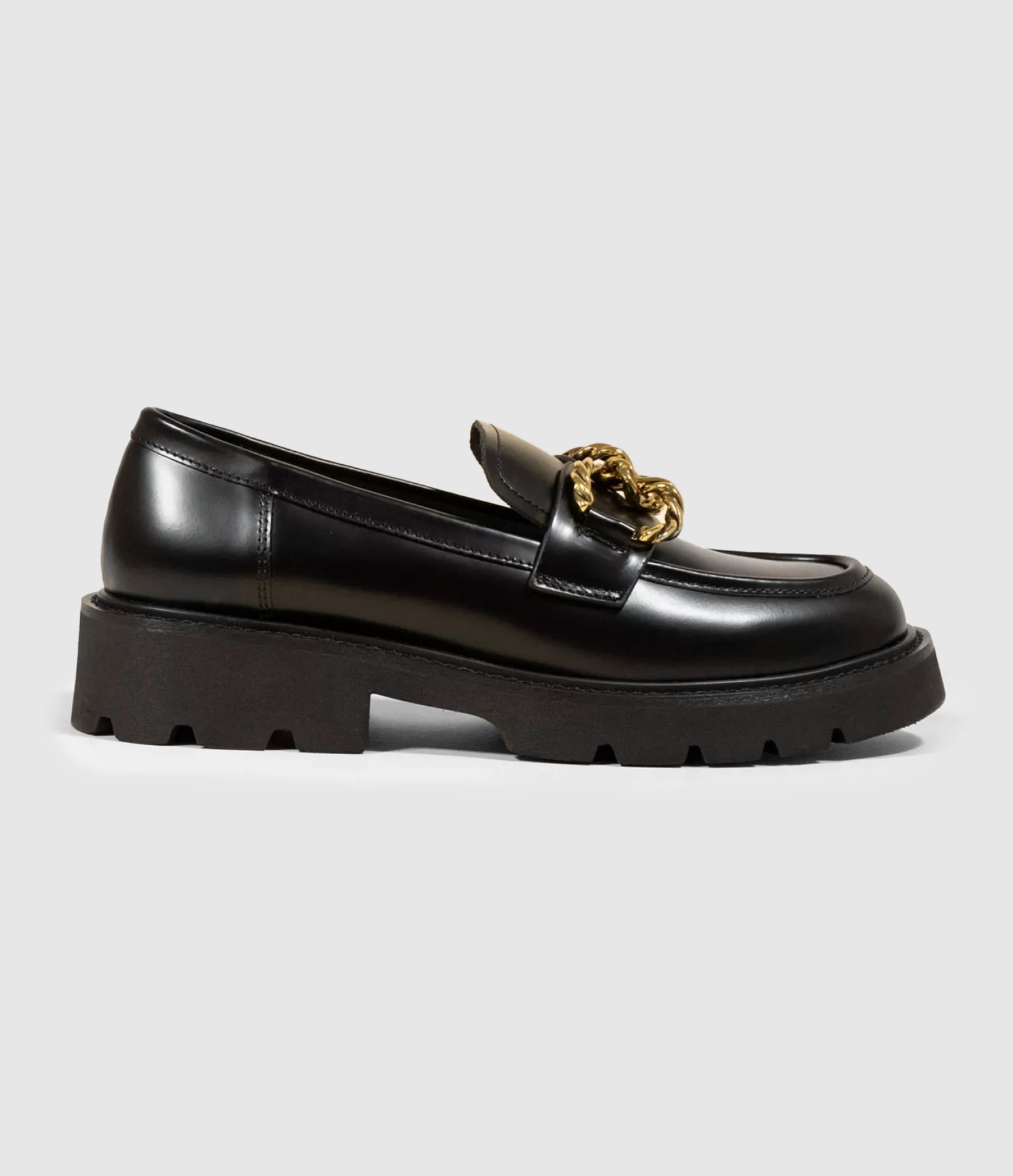Mocassins Soho Black, Collaboration Mi-Mai x Diane Perreau