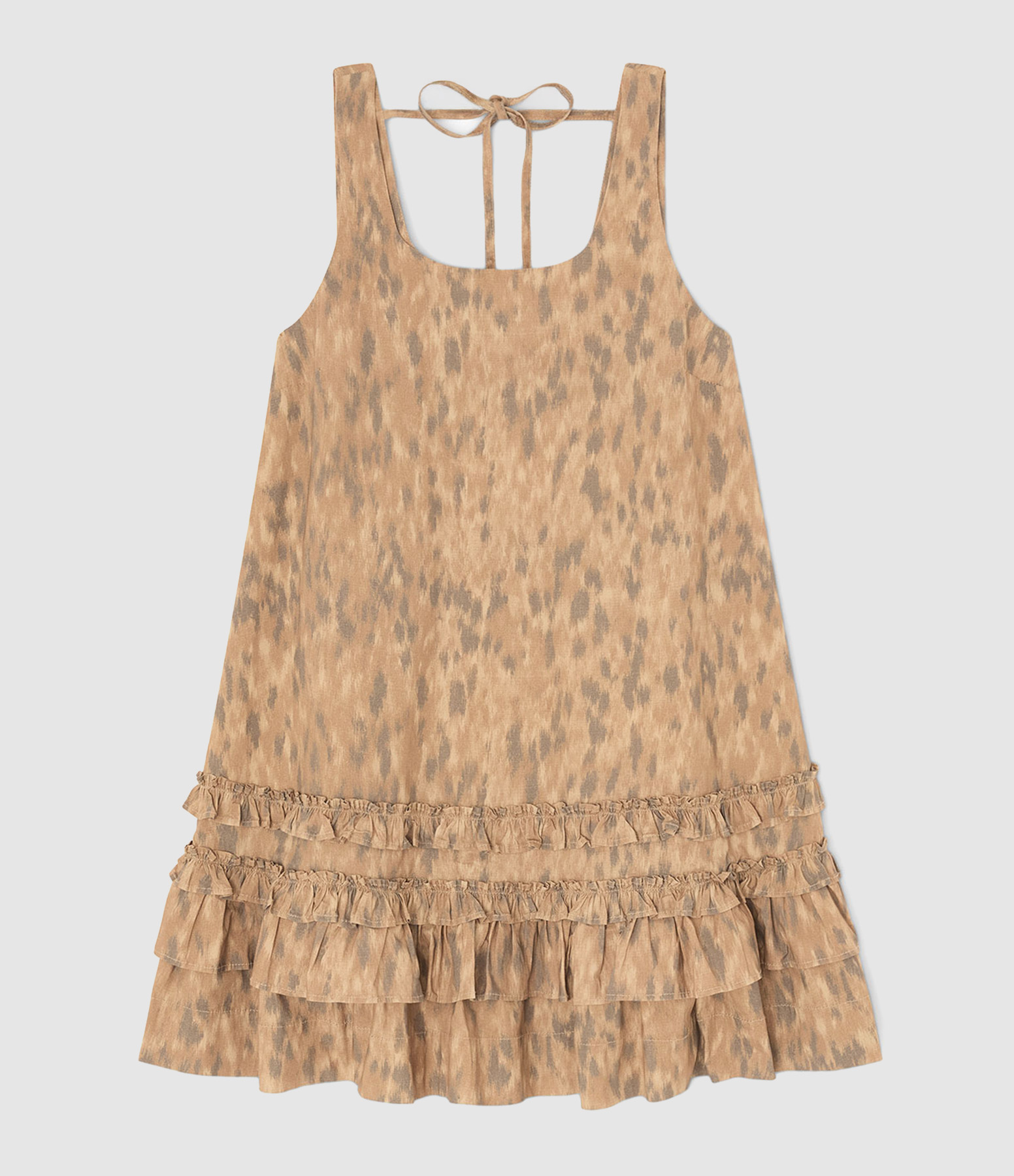 Robe Printed U-Neck Burro
