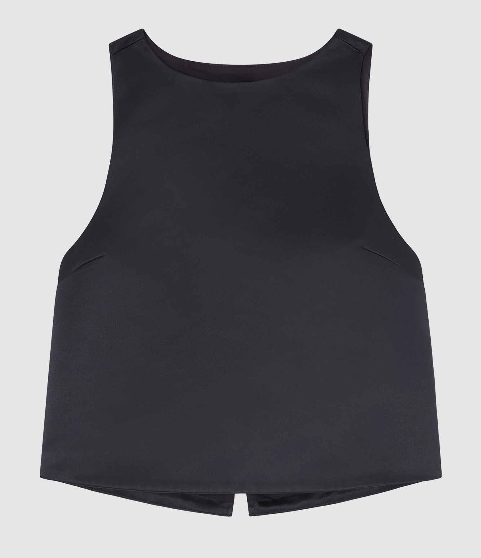 Top Duchesse Crossover Open Back Black