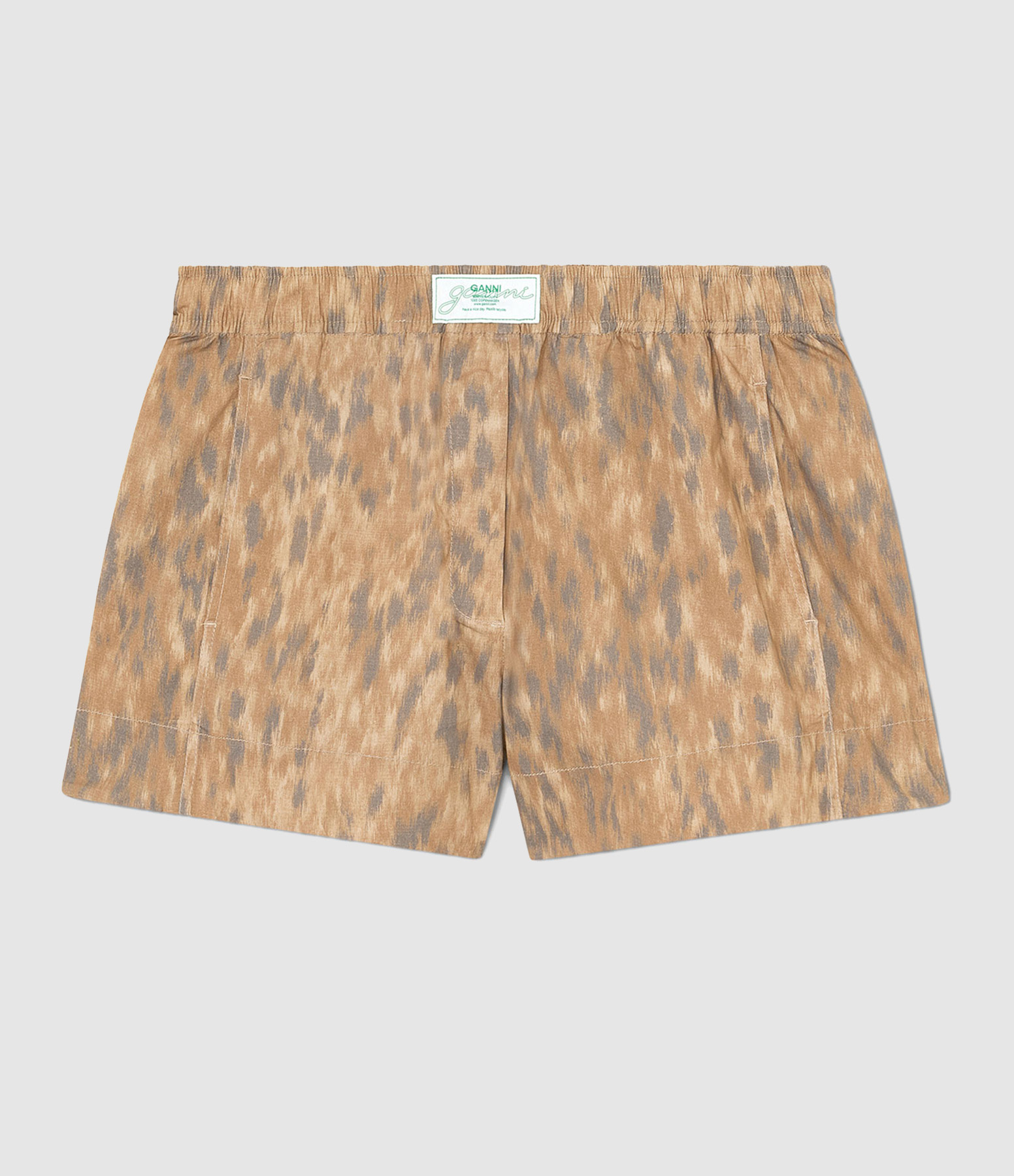 Short Printed Stretch Burro
