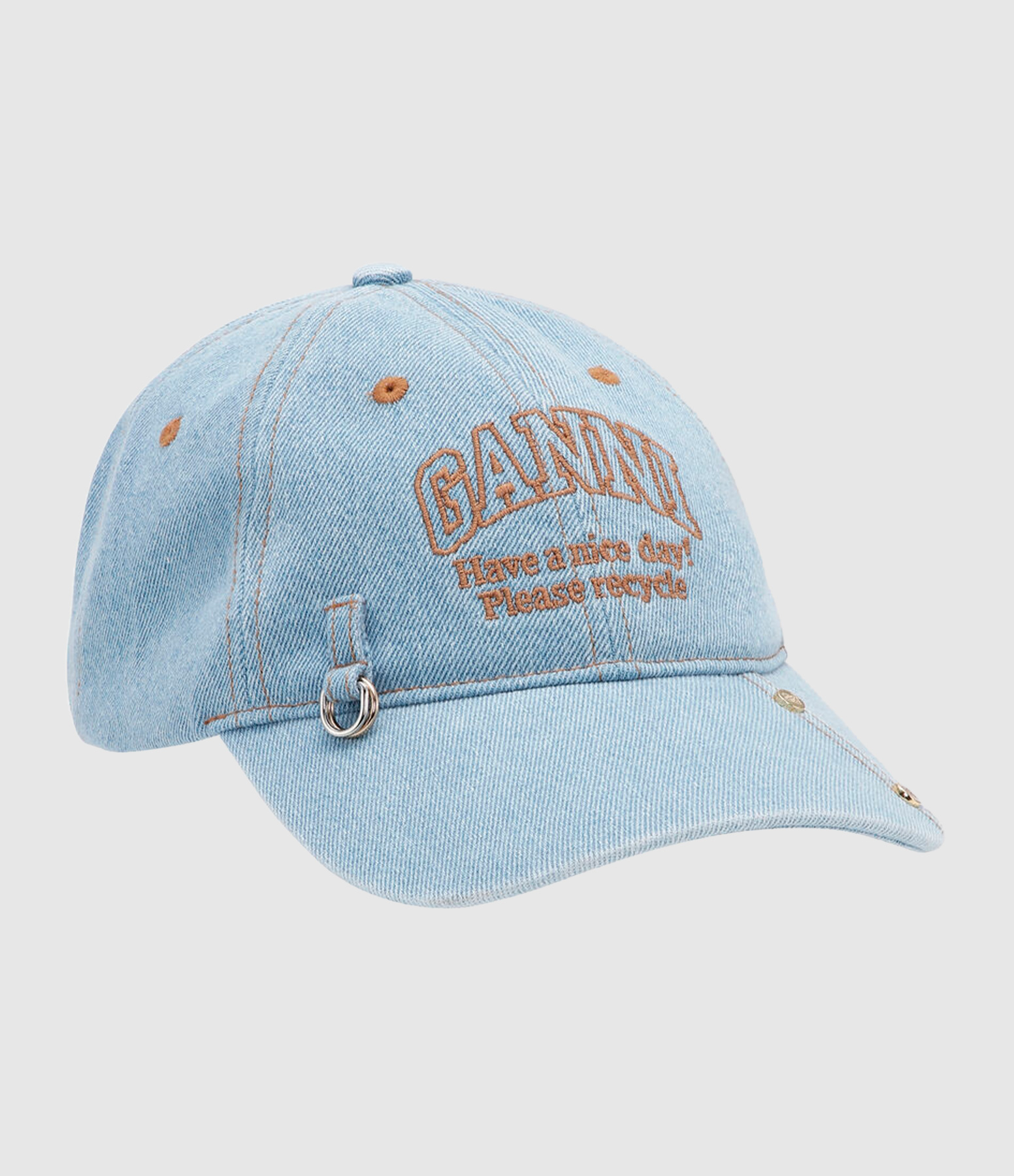 Casquette Faded Denim