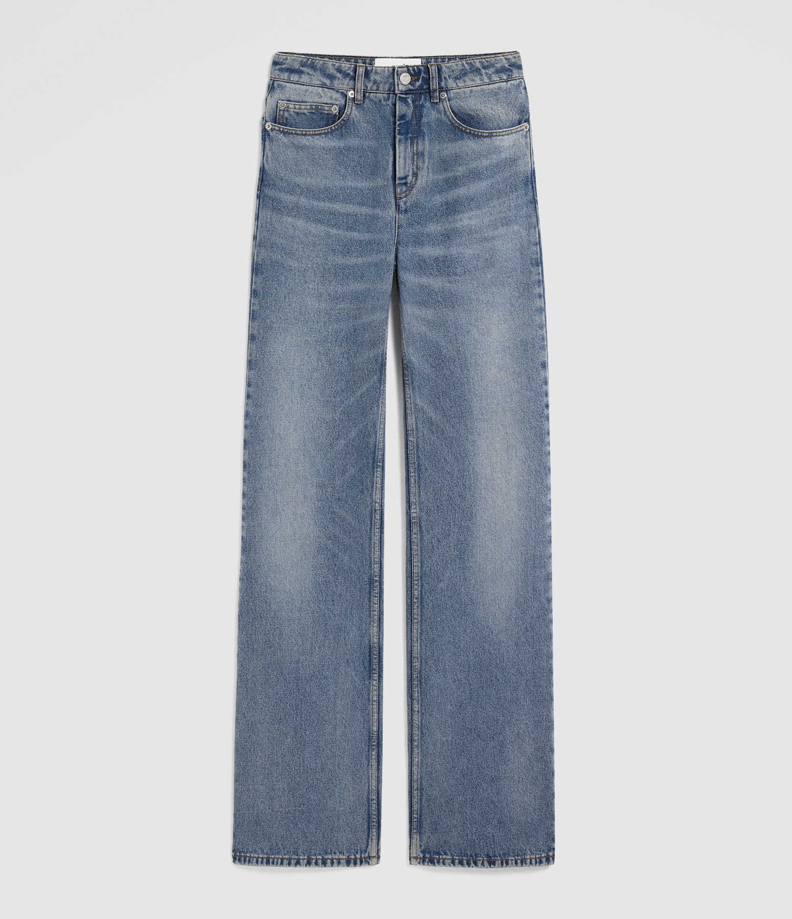 Jean Flare Fit Bleu