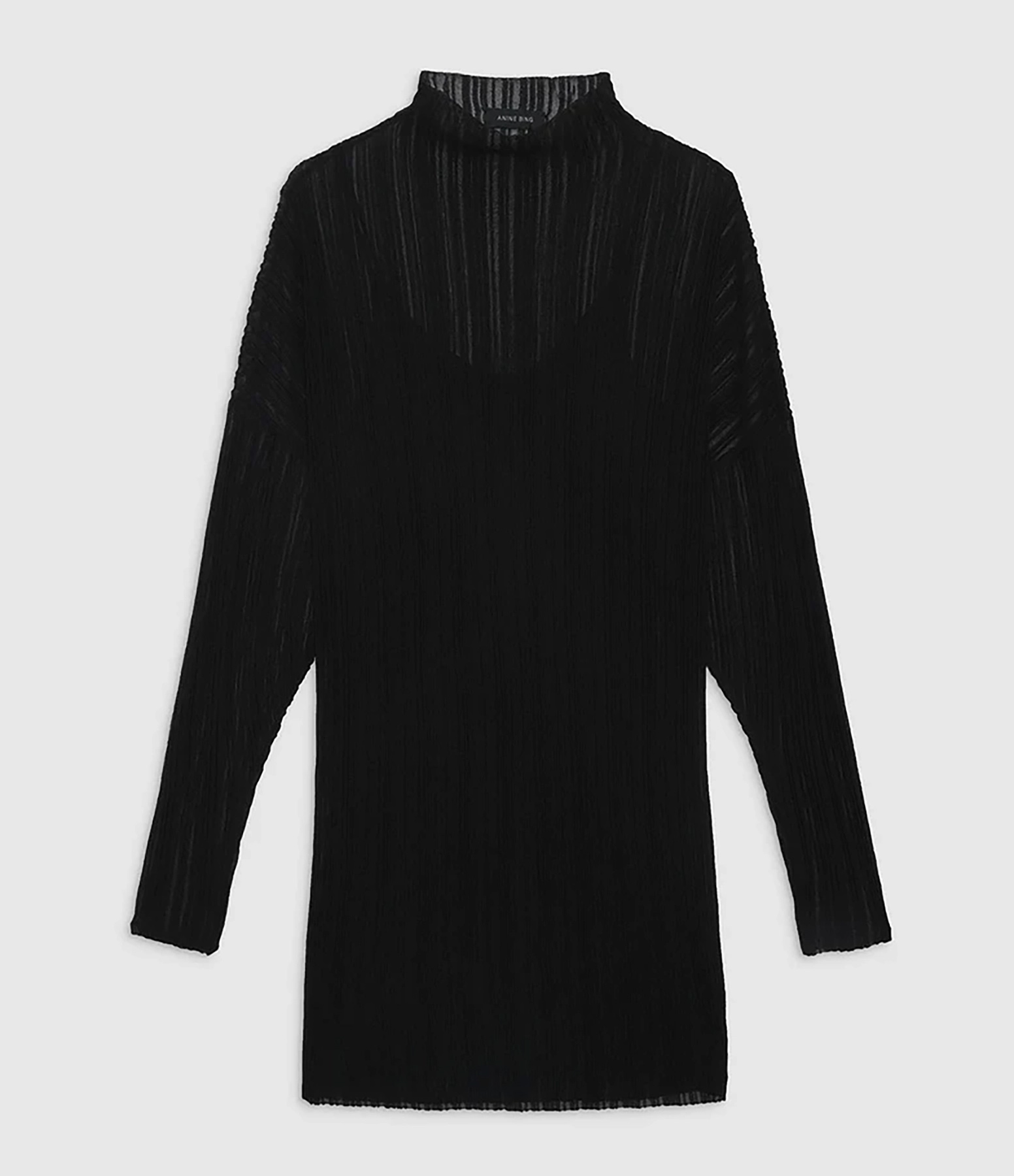 Robe Courte Claire Noire
