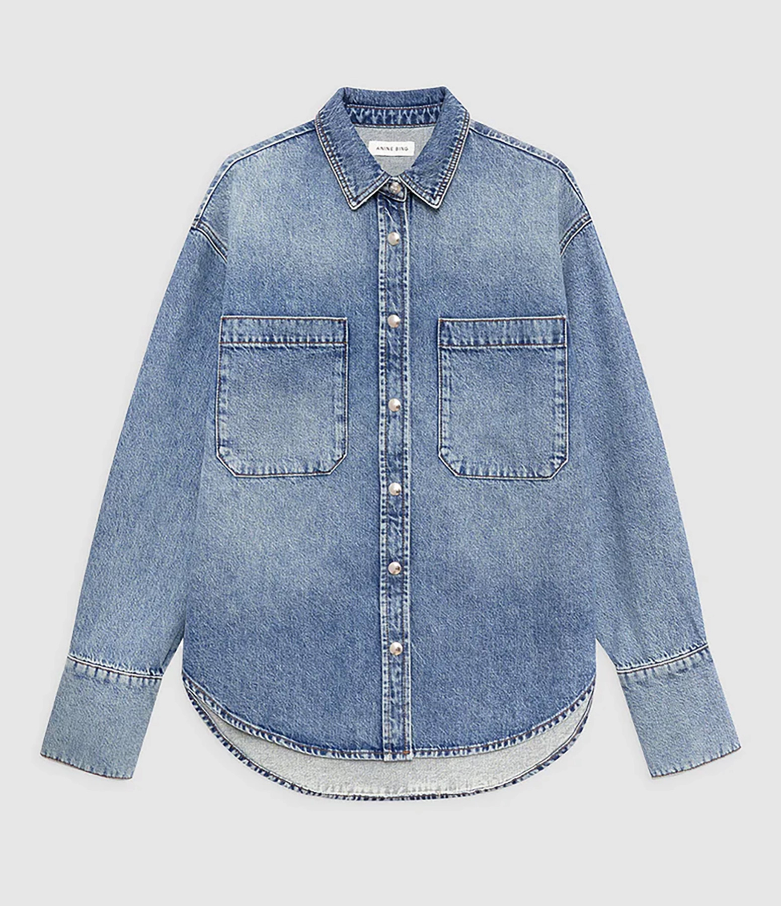 Chemise Dante Washed Blue