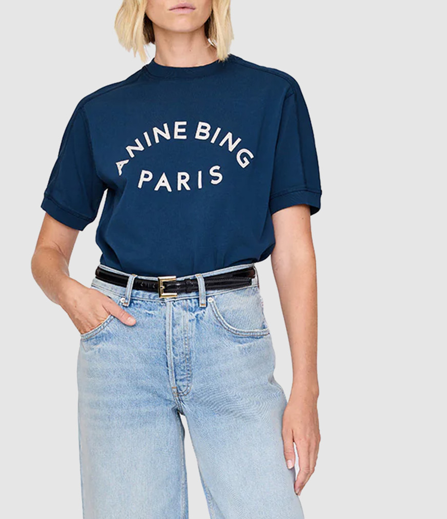 Tee Shirt Jaylin Bleu Foncé