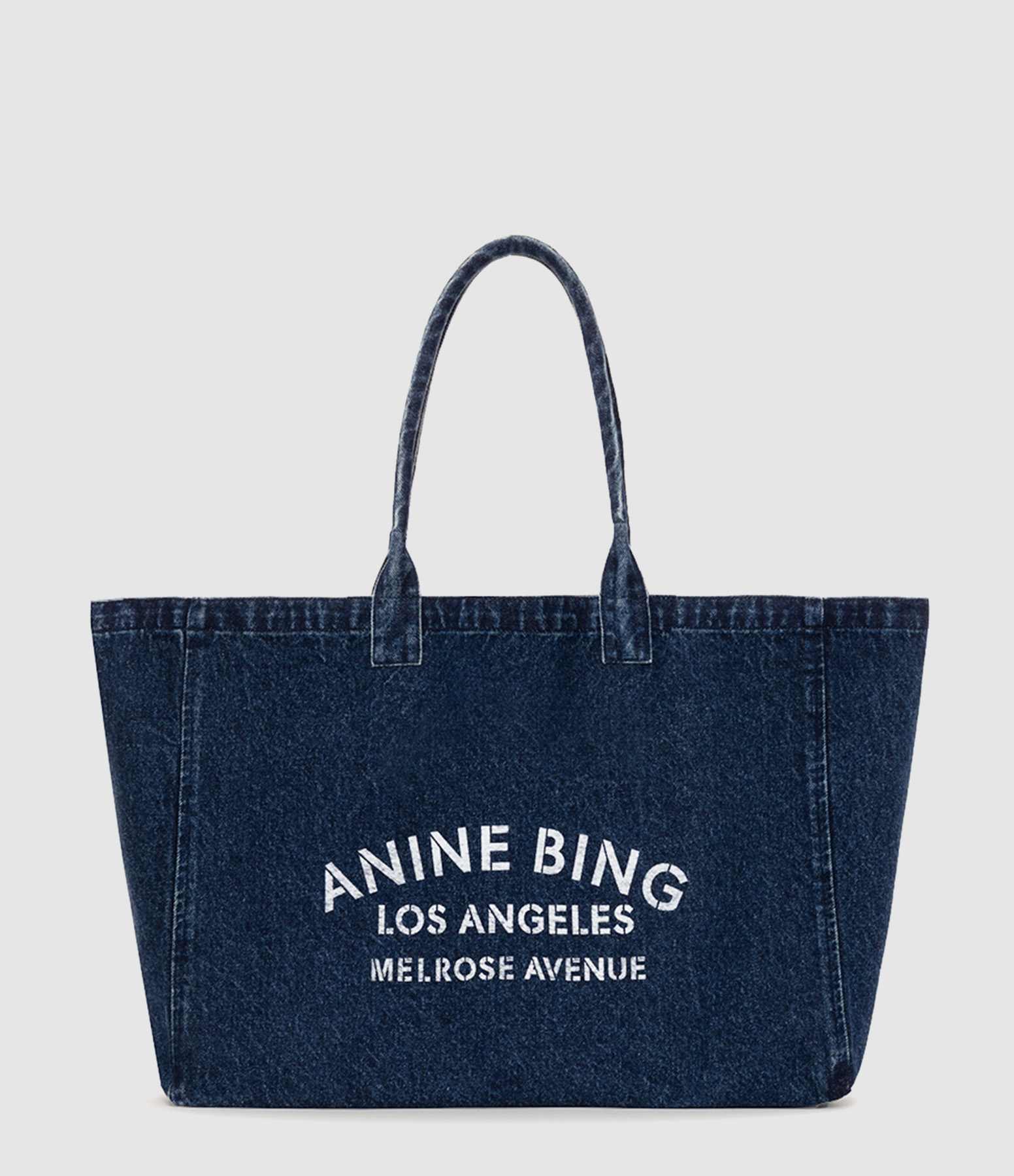 Tote Denim Leo Ink Blue