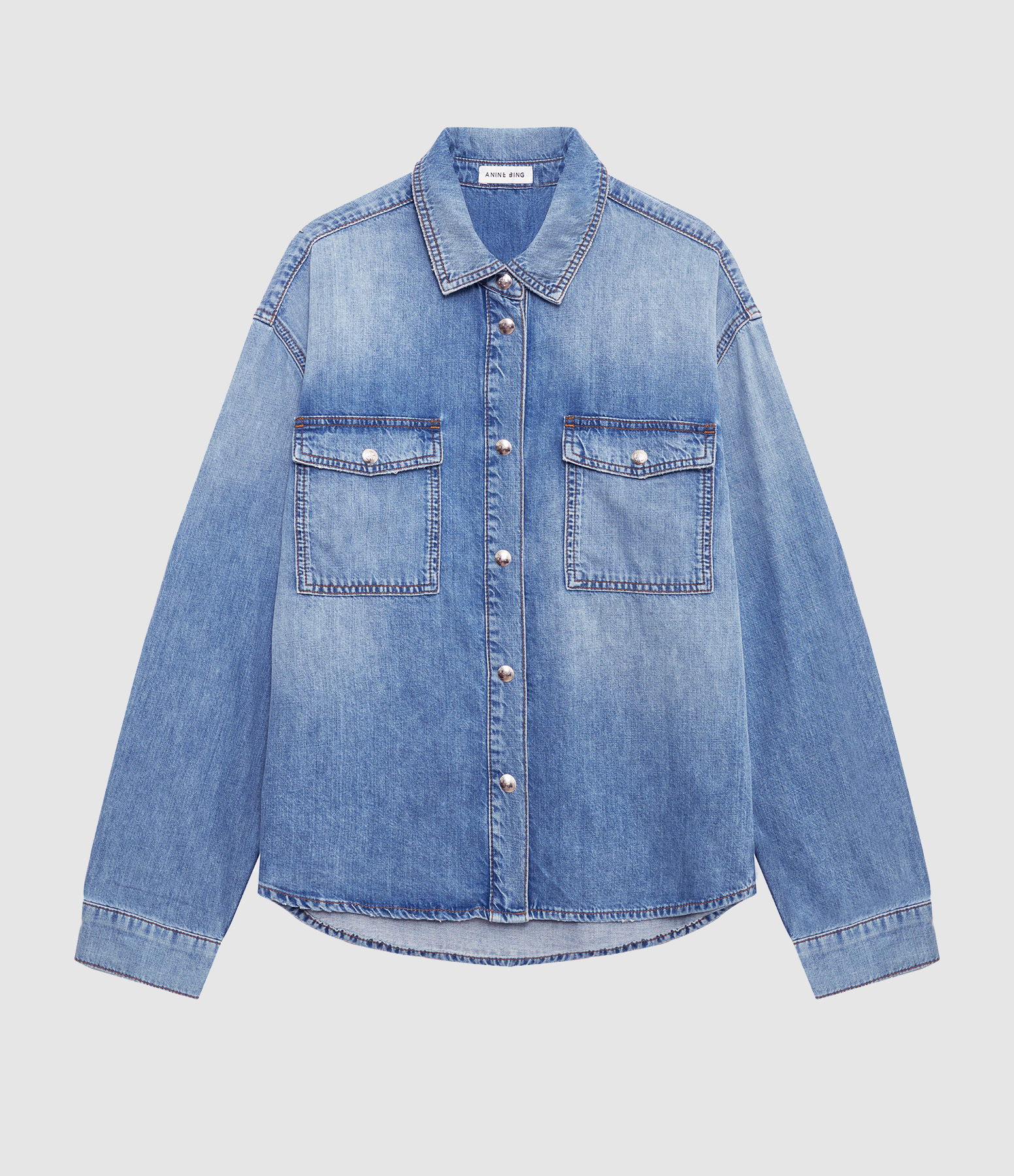 Chemise Paxton Washed Blue