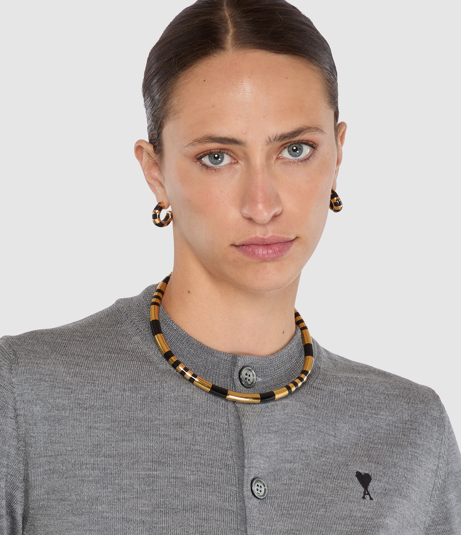 Positano Collier Torque Noir