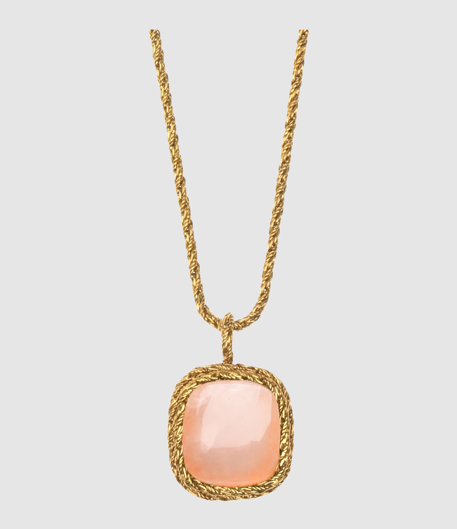 Sautoir Miki Quartz Rose
