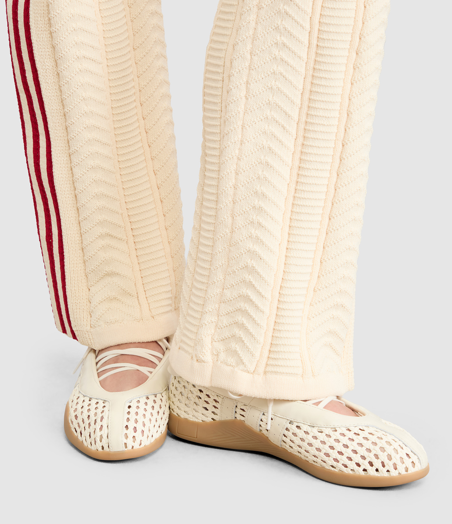 Baskets Taekwondo Mei Ballet Cream White/Cream White/Gum4