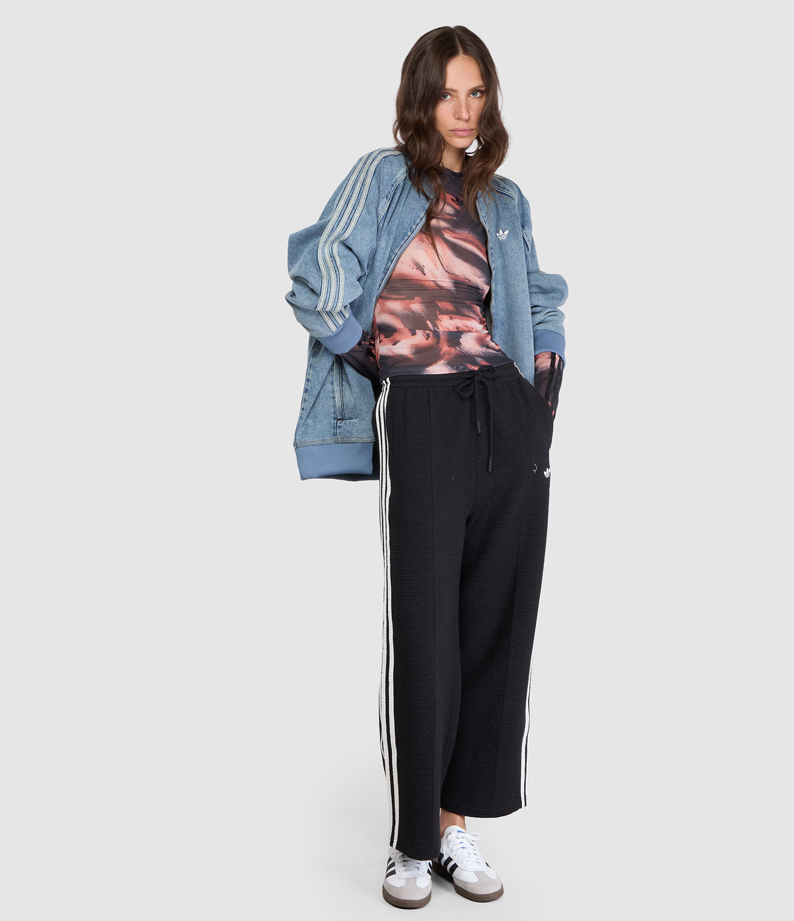 Pantalon Premium Originals Black/Cloud White