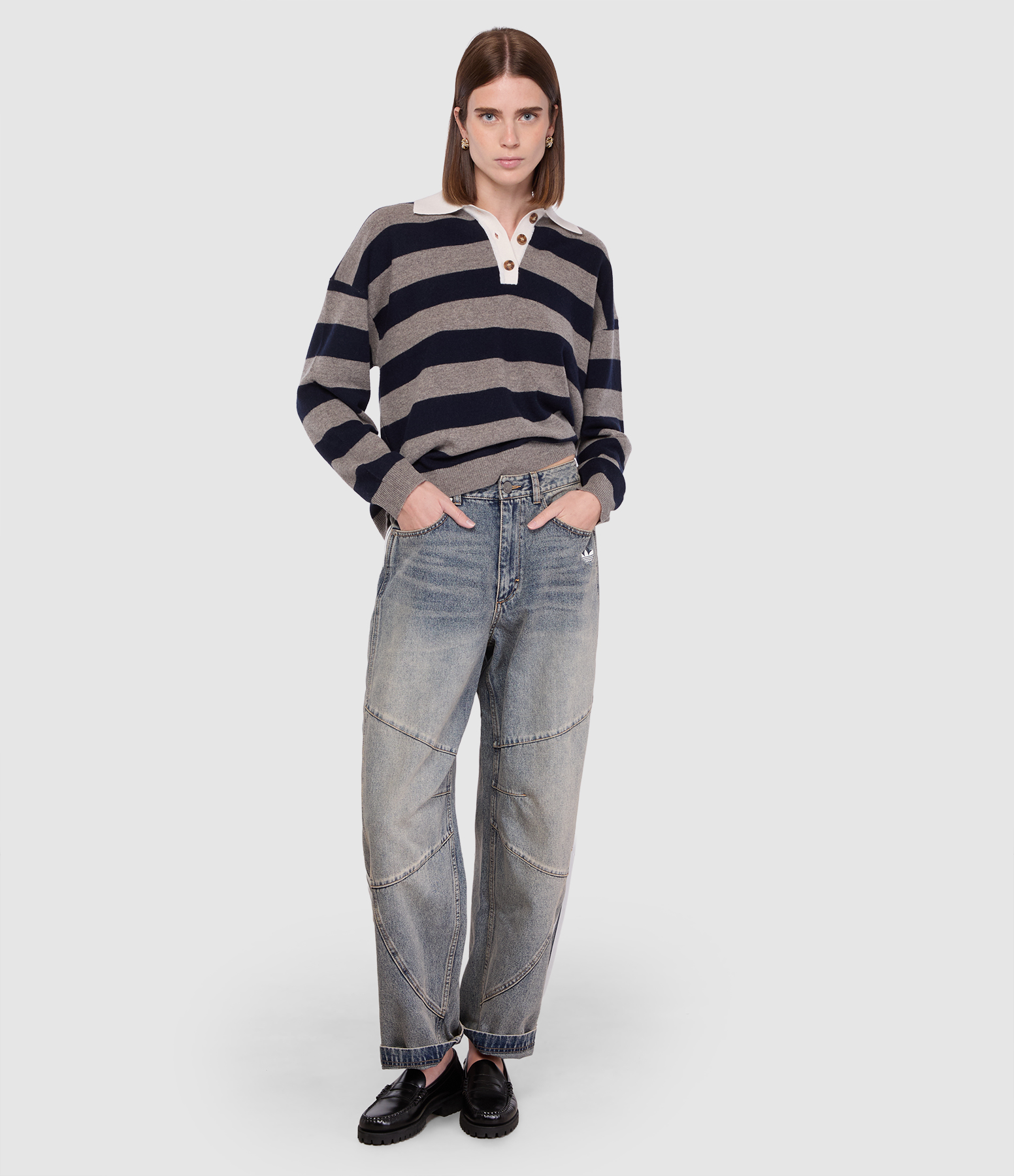 Jean Barrel Indigo Denim, Capsule Badigirl