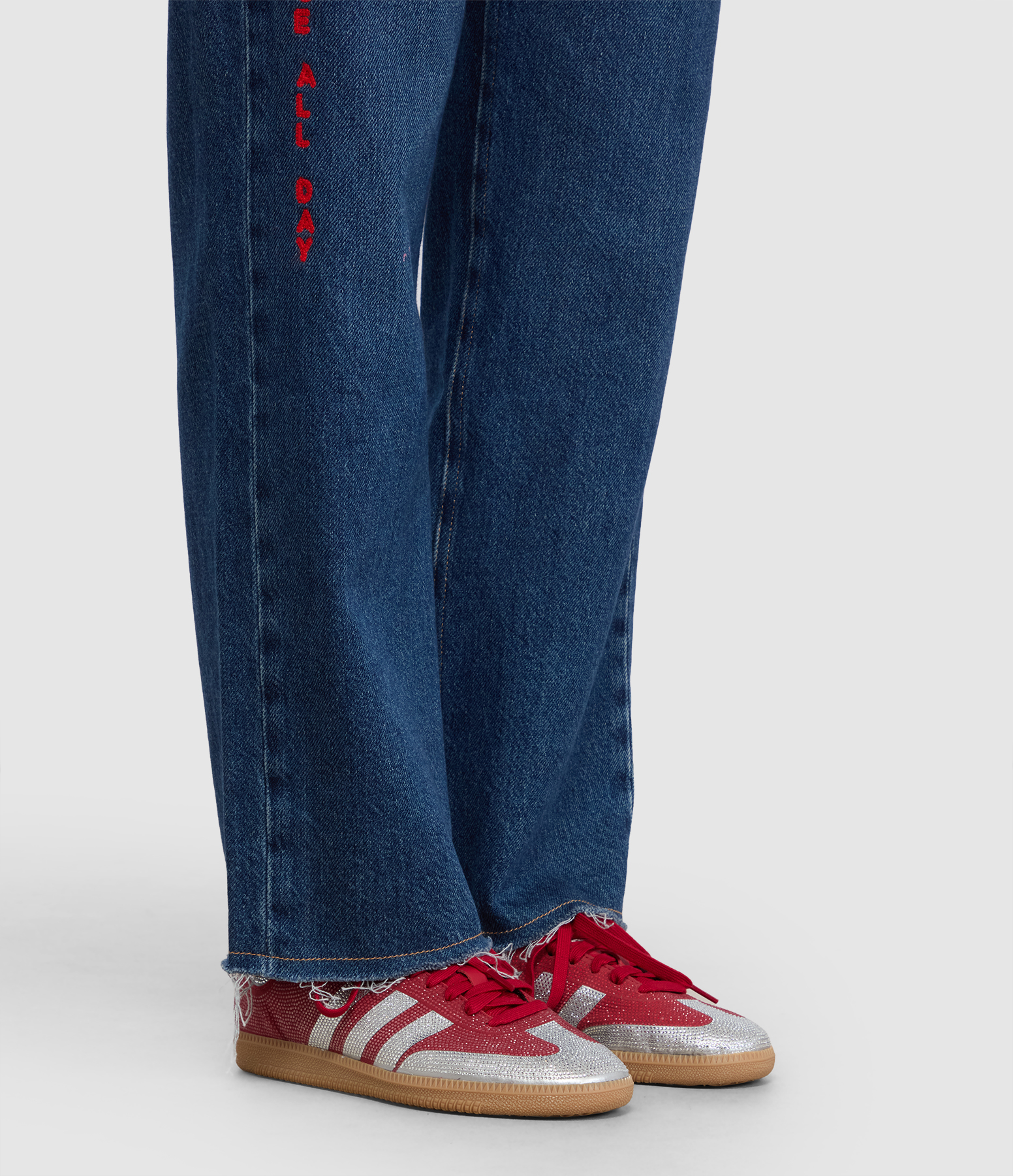 Baskets Samba Team Victory Red/Silver Met./Gum4