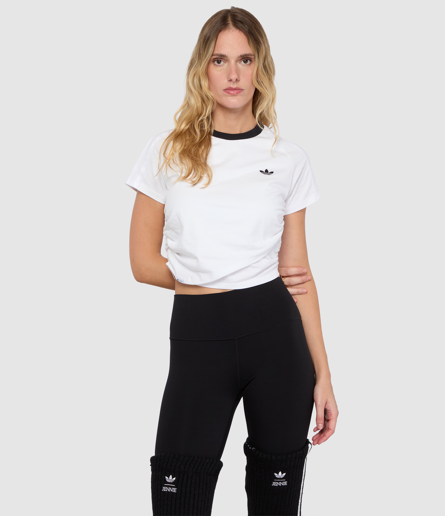 Tee-shirt Layering White, Capsule Jennie