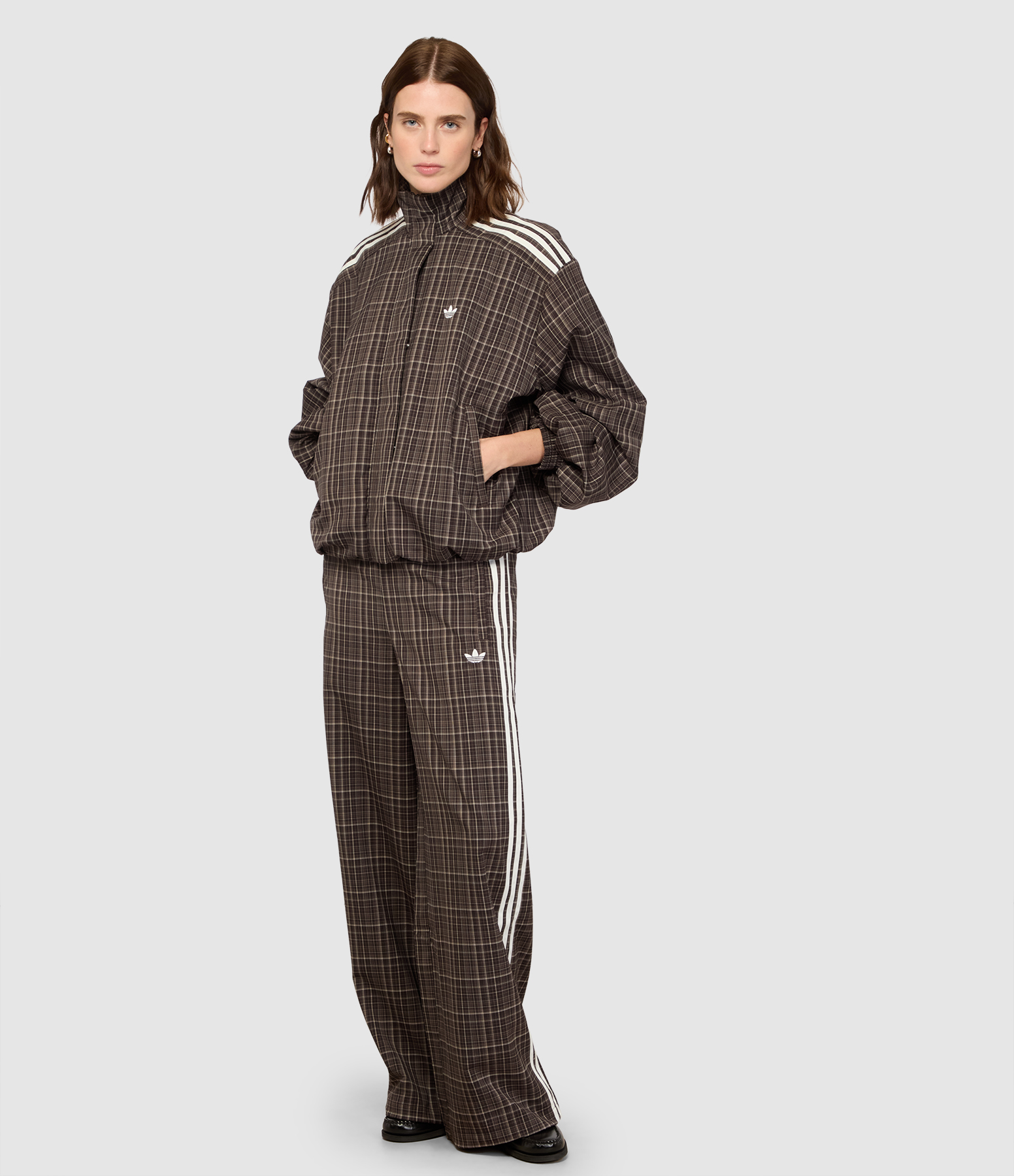 Pantalon Check Night Brown, Capsule Laces