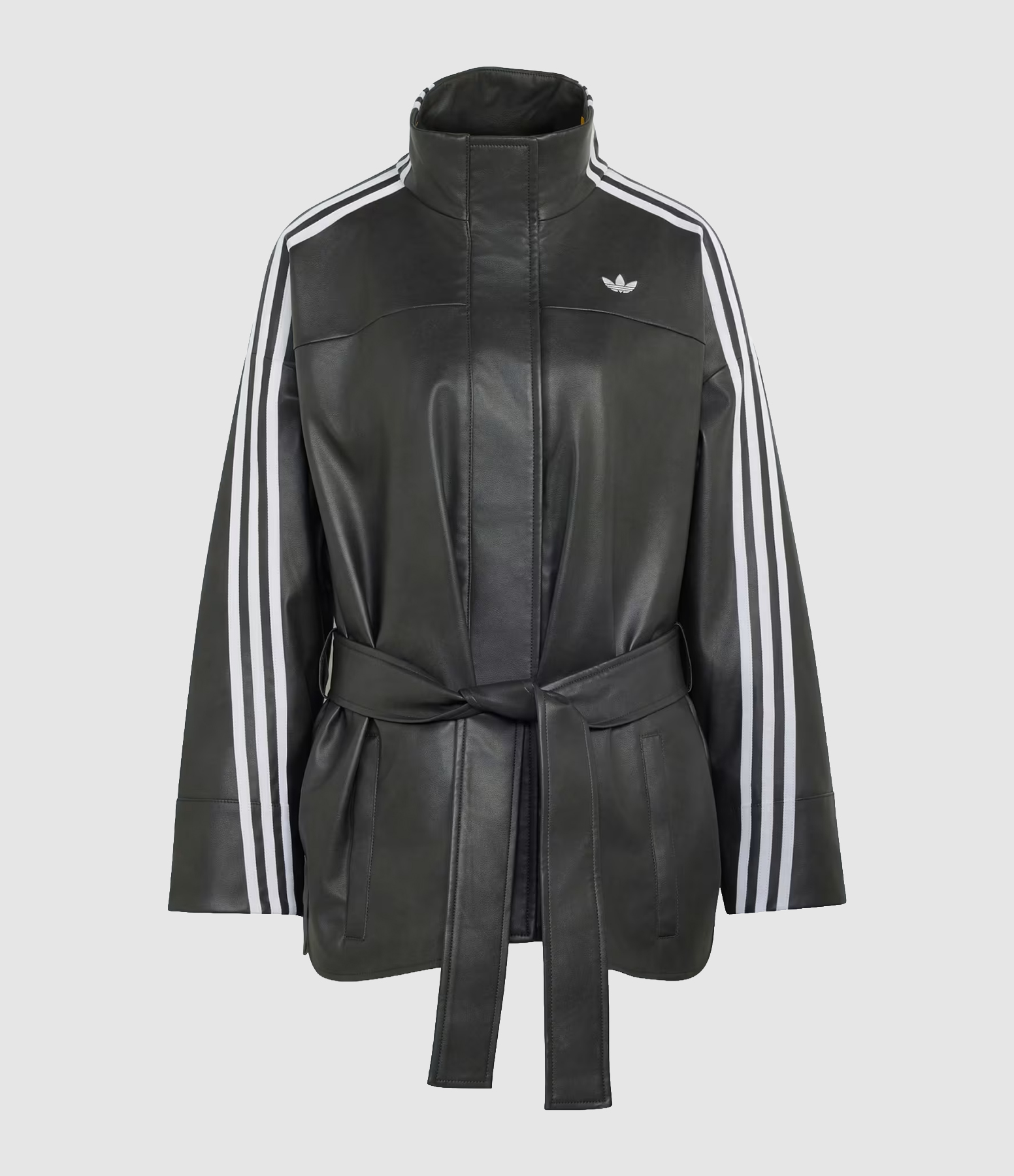 Veste Simili Cuir Black, Capsule Adilenium