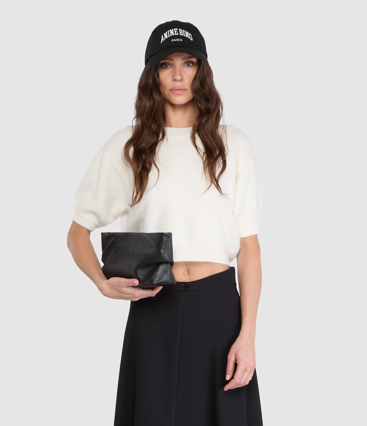 Sac Nina Clutch Black