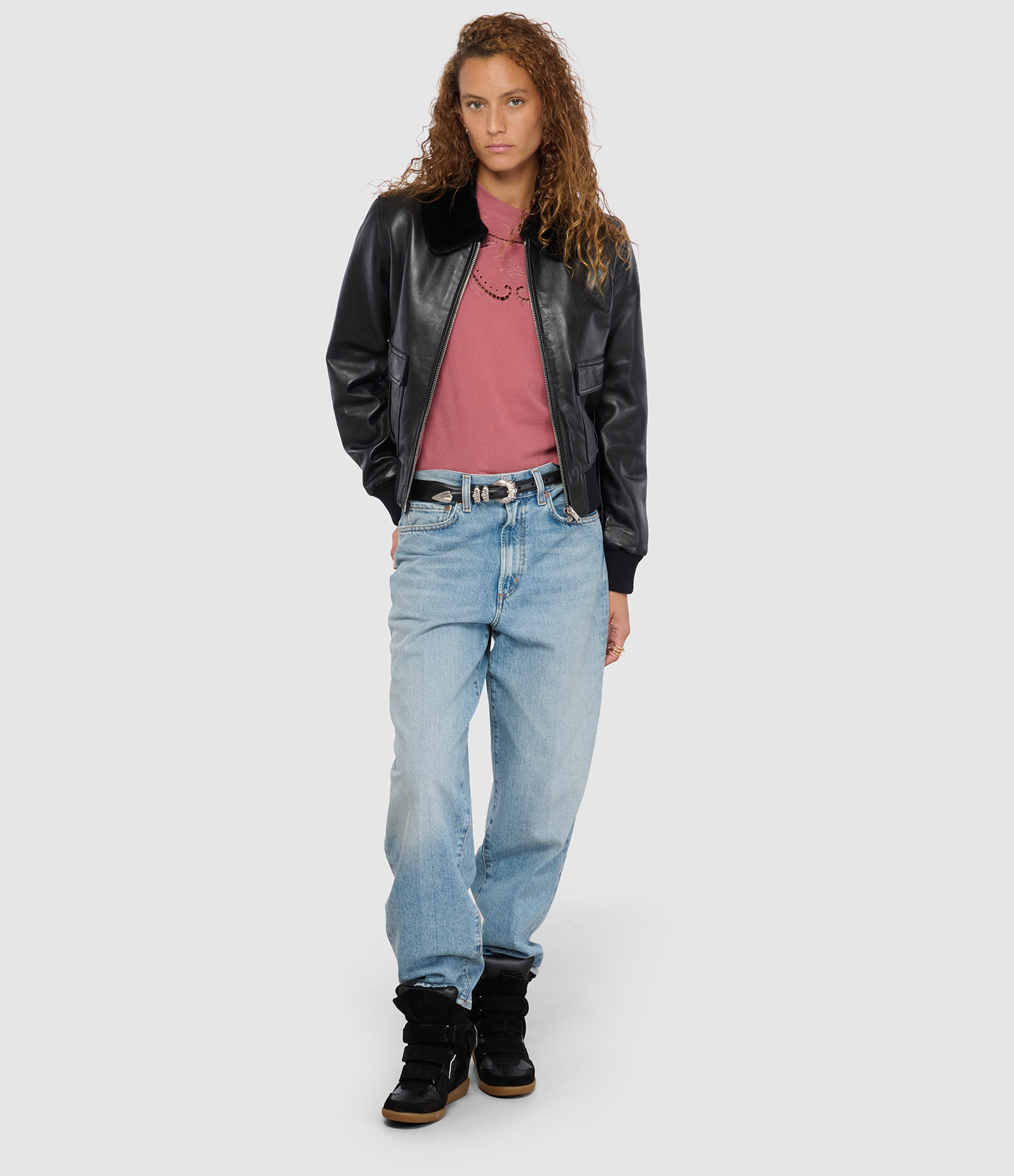 Jean 80S High Rise Vintage Taper Orbital