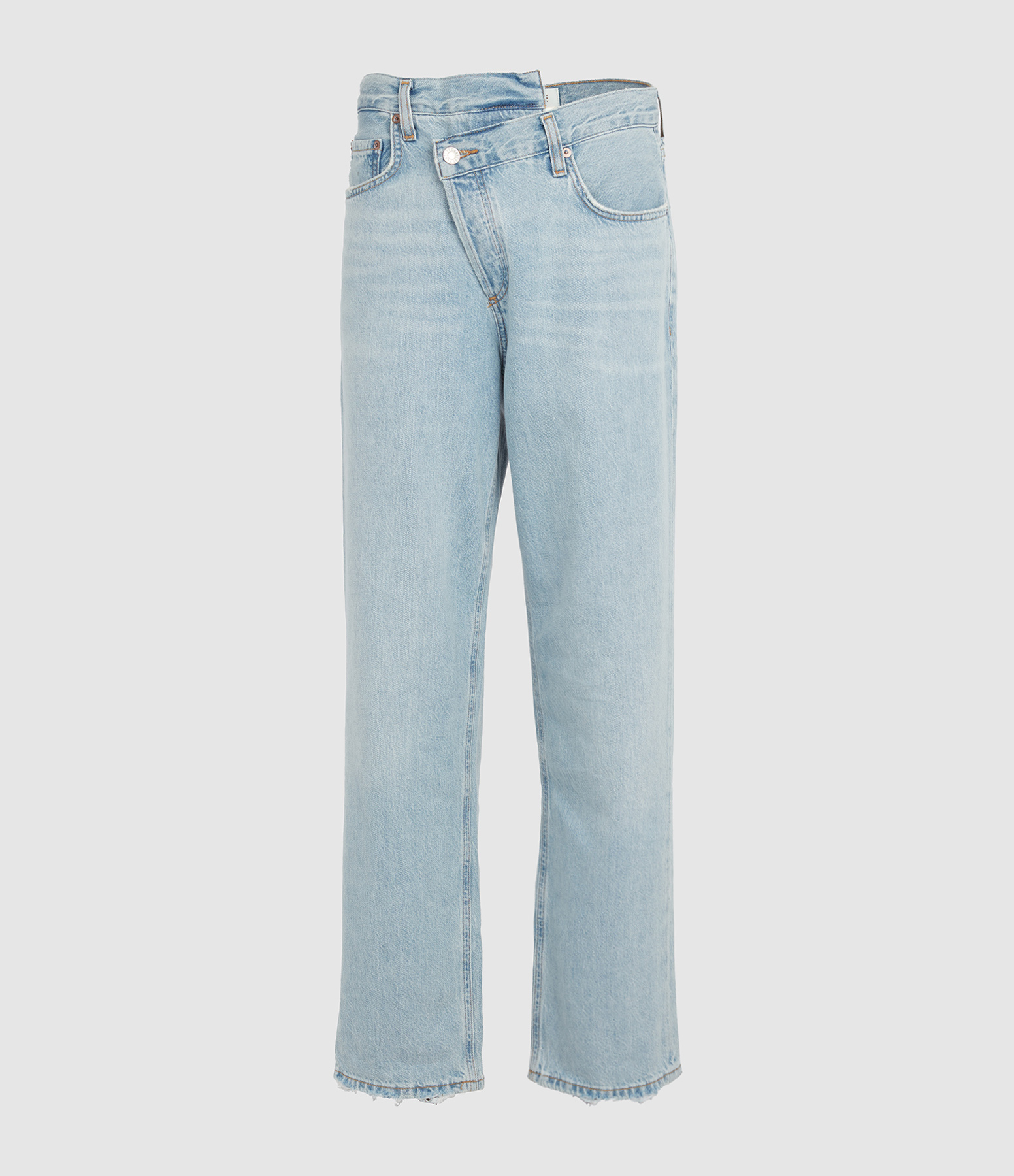 Jean Criss Cross Denim Bleu Clair