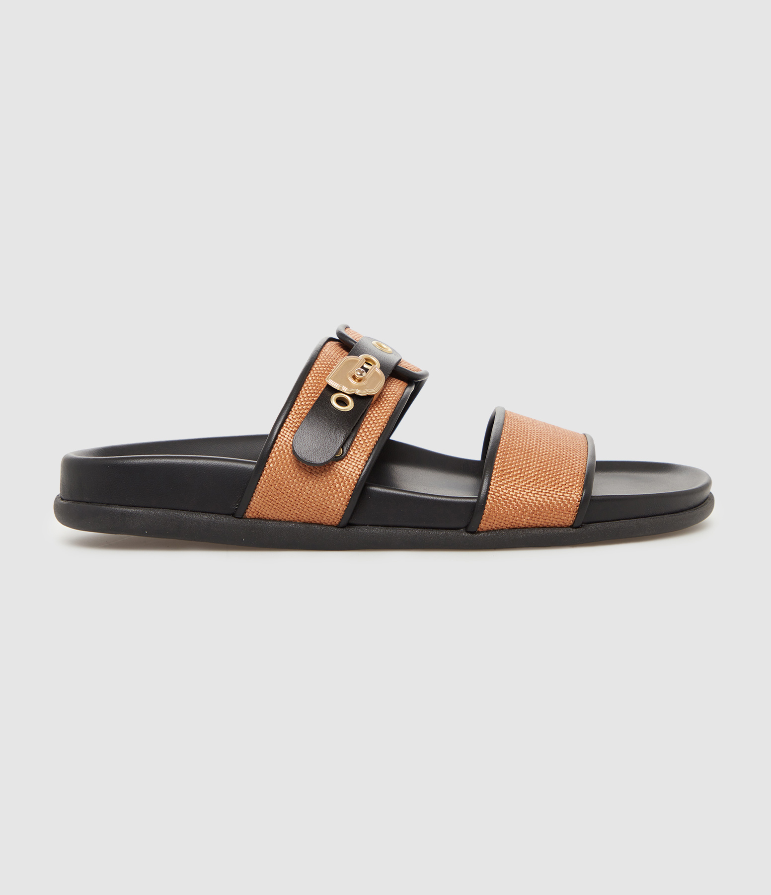 Sandales Latria Cognac Black