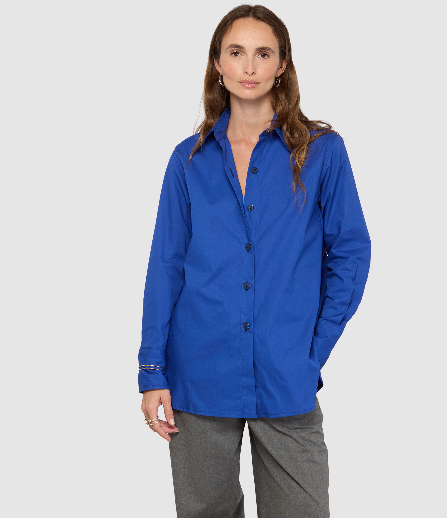 Chemise Iris Bleu