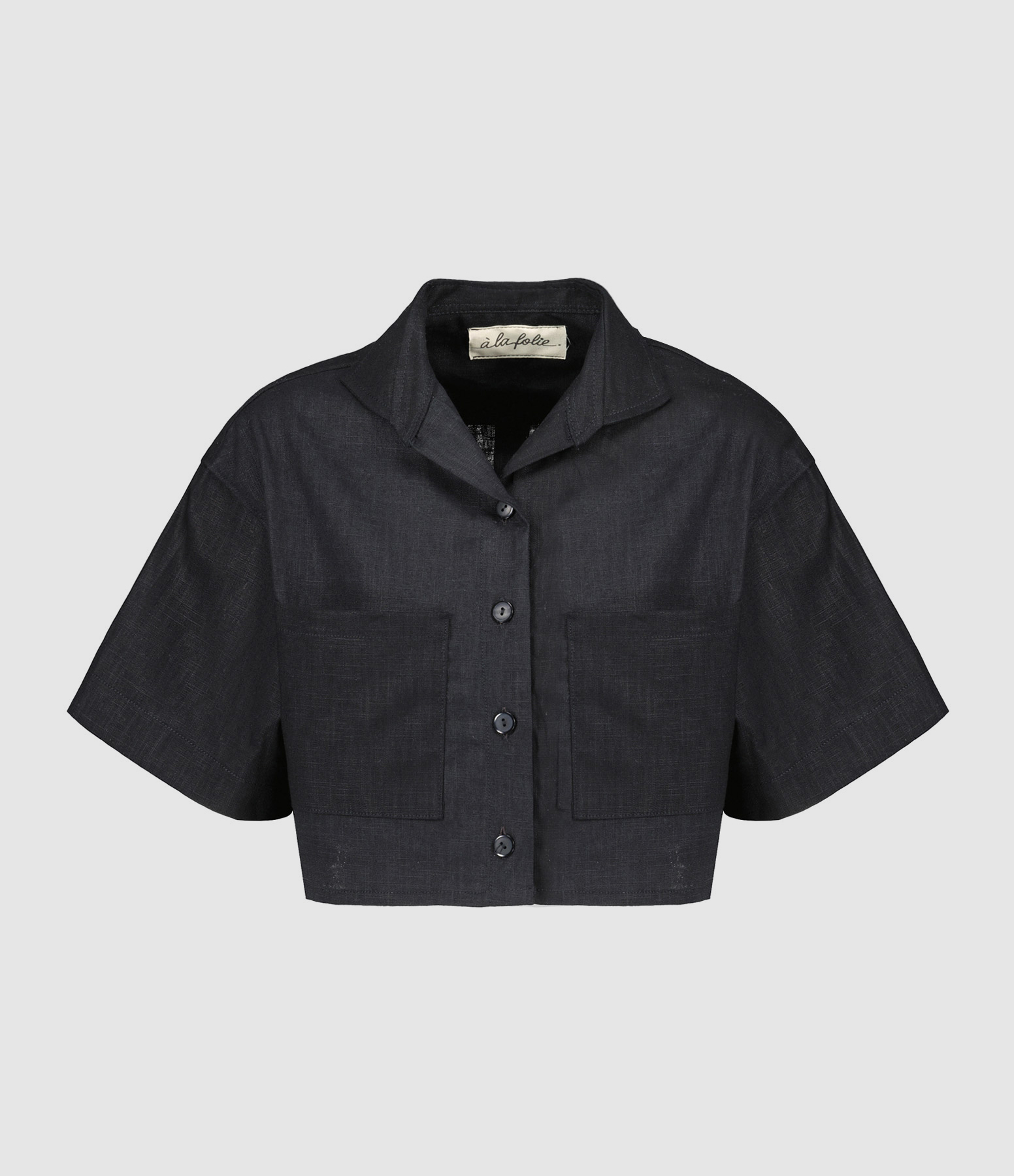 Chemise Caprice Lin Noir