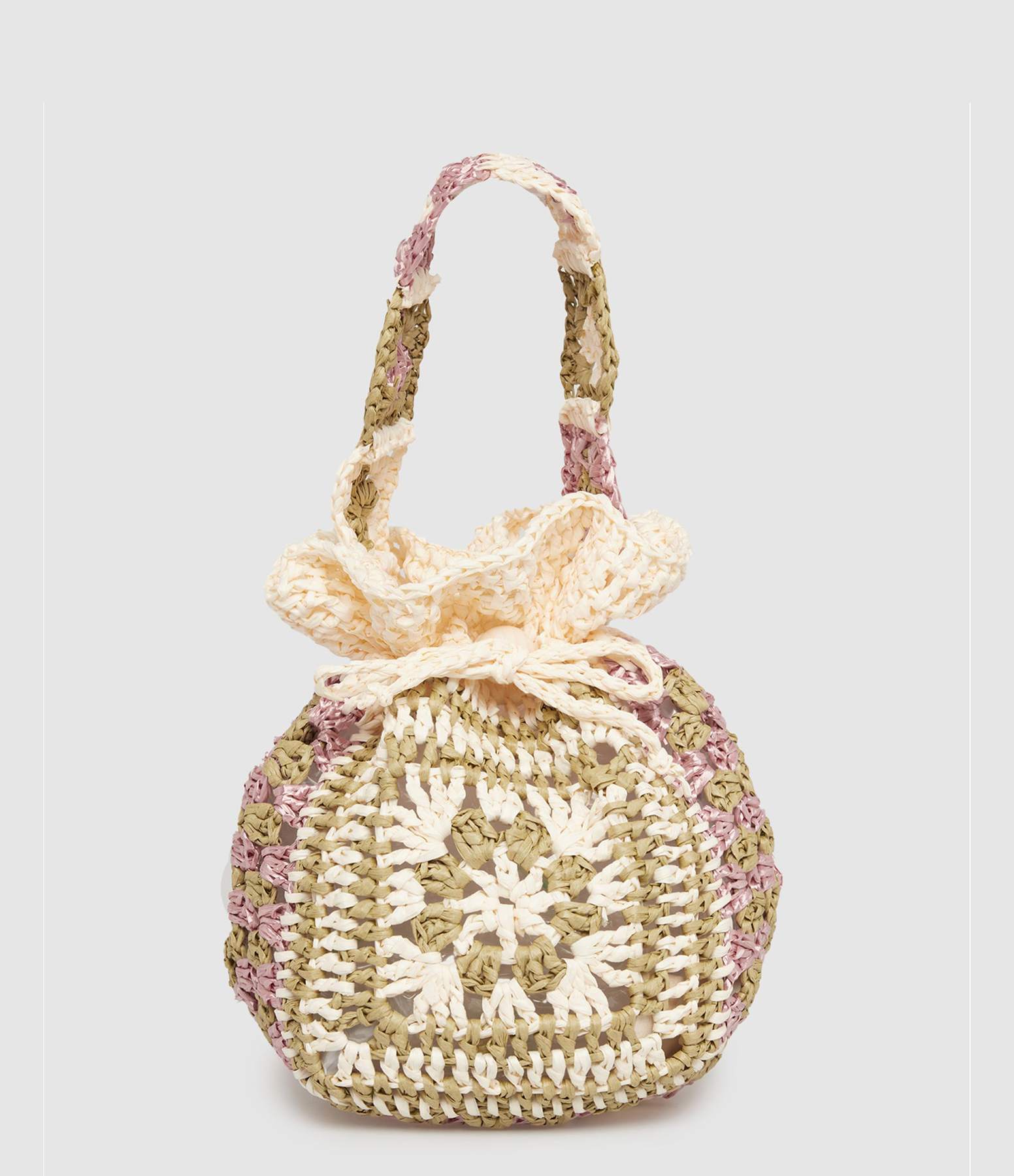 Sac Electre Crochet Multicolore
