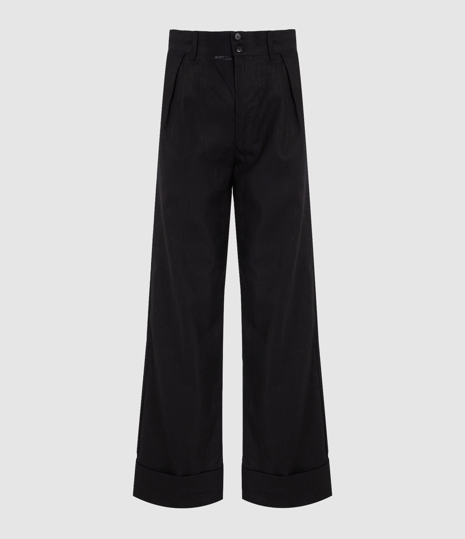 Pantalon Soupir Lin Noir