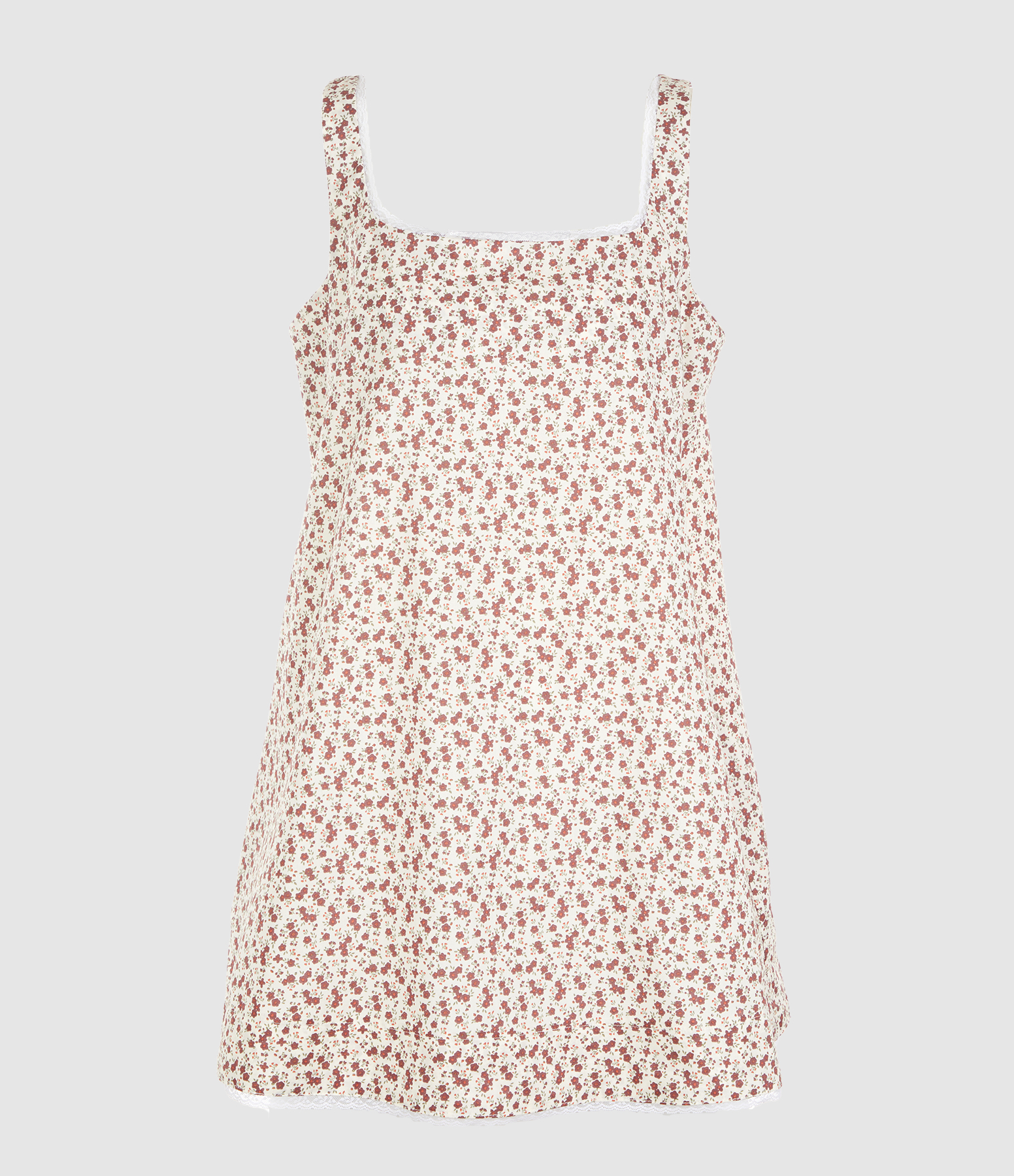 Robe Calla Blanc Imprimé Fleurie