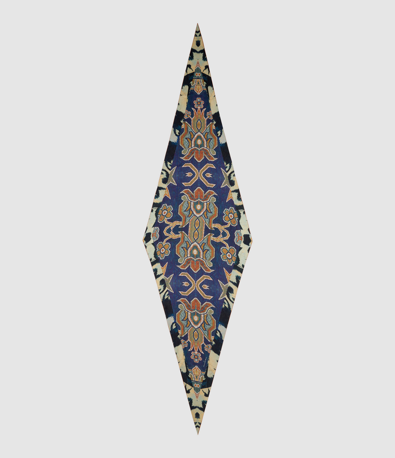 Foulard Aloeuw Soie Multicolore