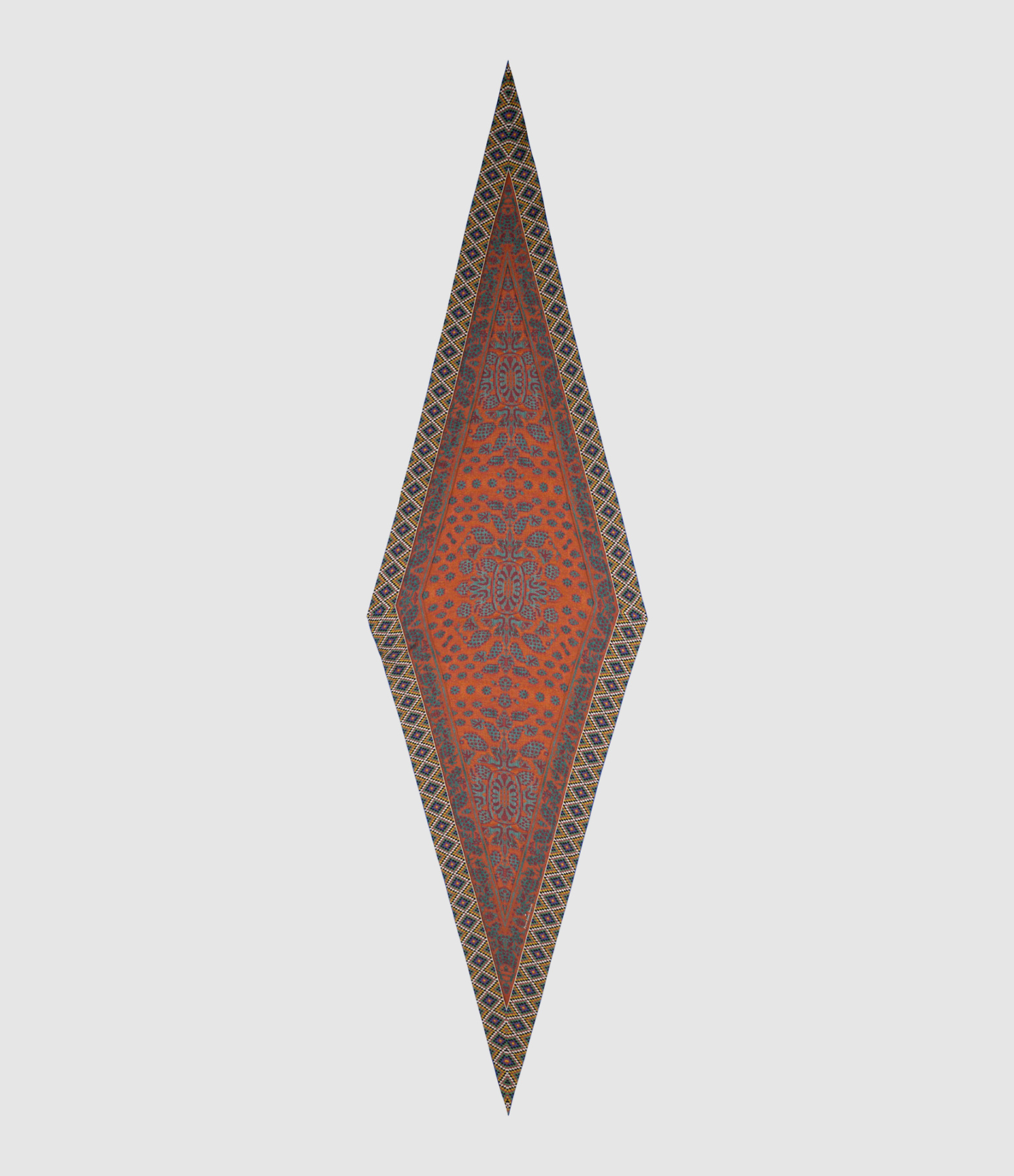 Foulard Aloeuw Soie Multicolore