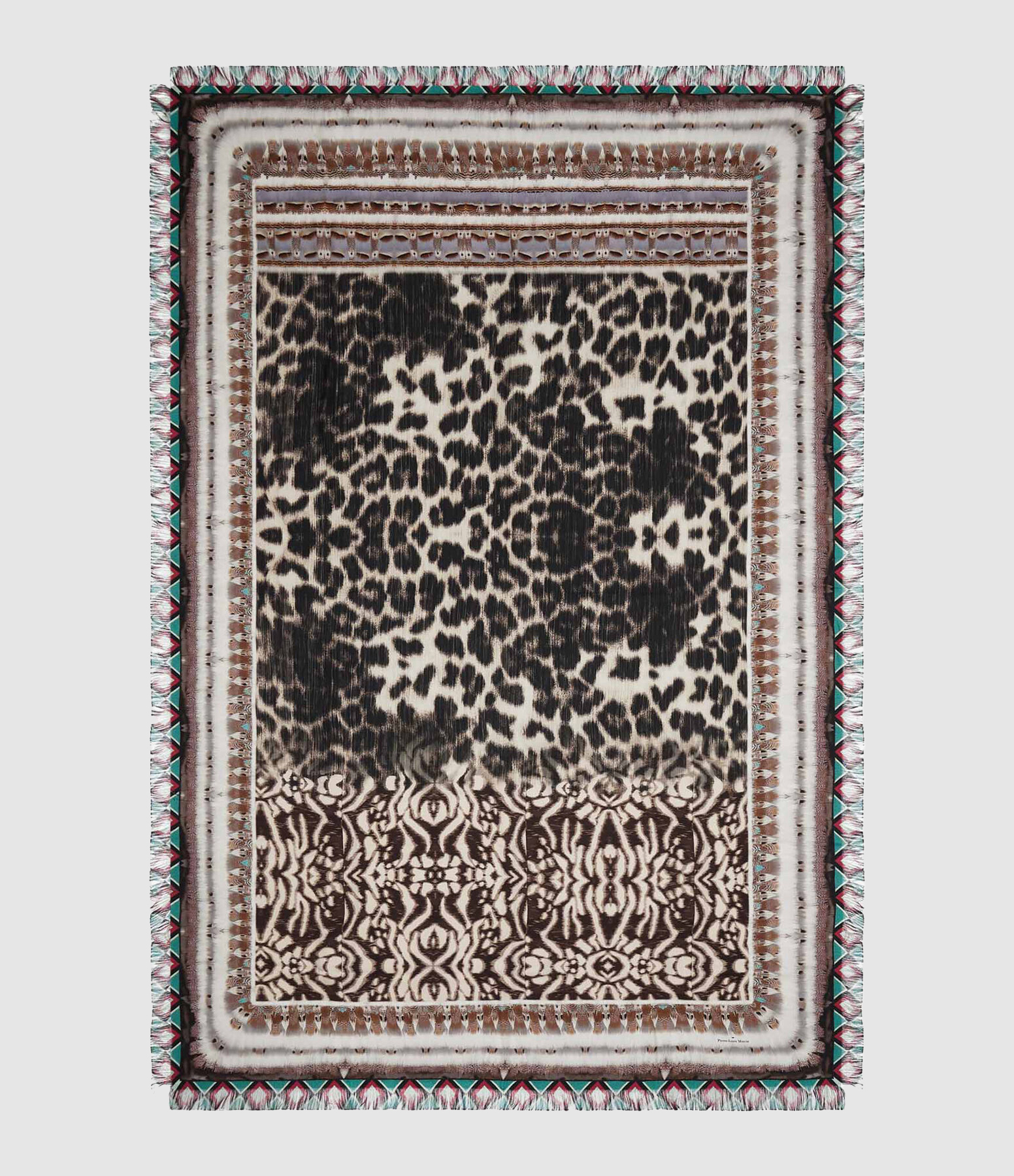 Foulard Aloeuw Cm 135X195 S4 Multicolor