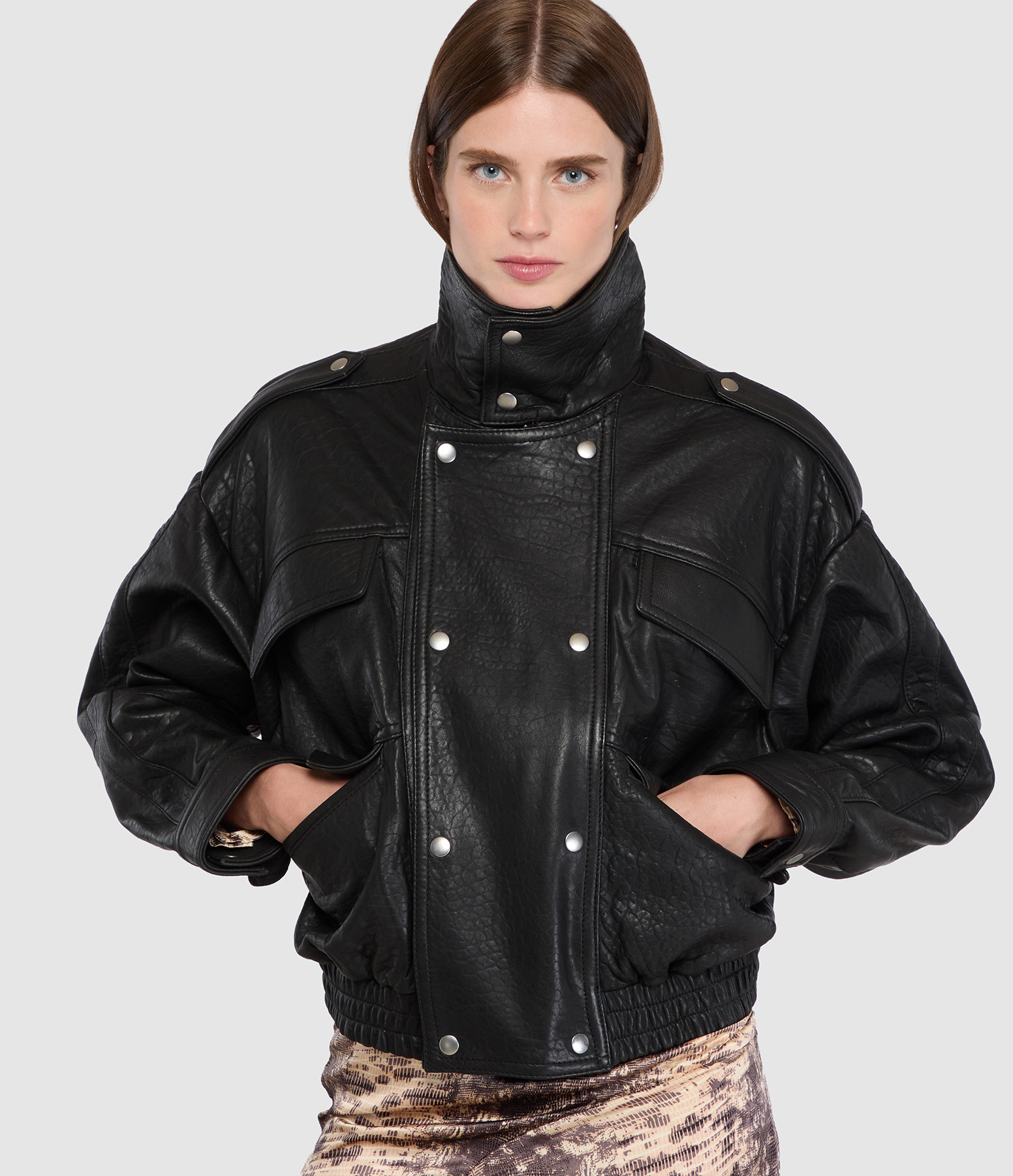 Veste Holly Leather Black