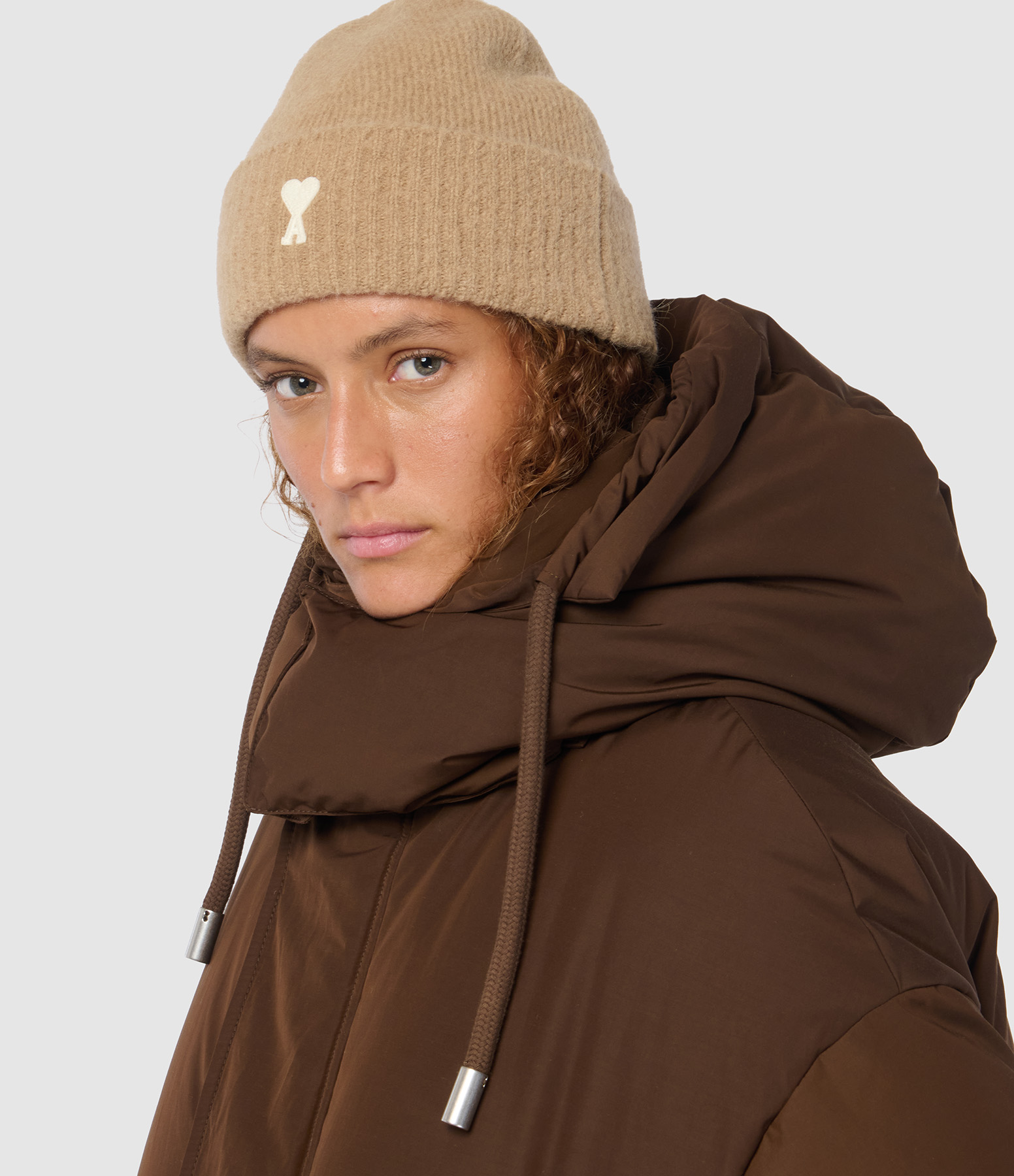 Bonnet Ami De Coeur Beige Mastic Ecru