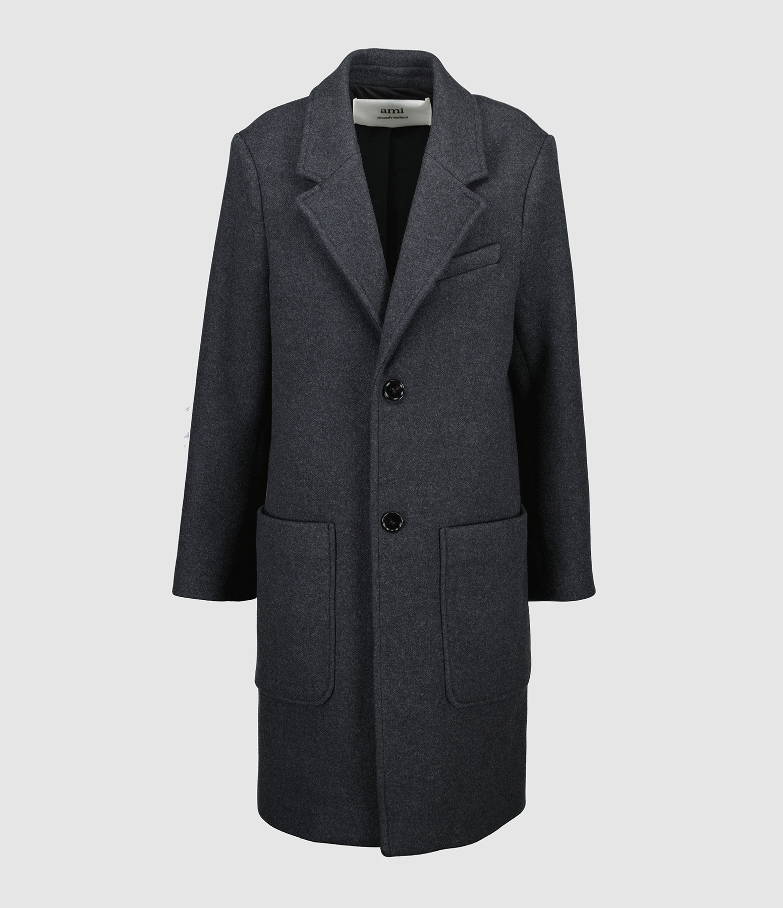 Manteau Gris Chiné