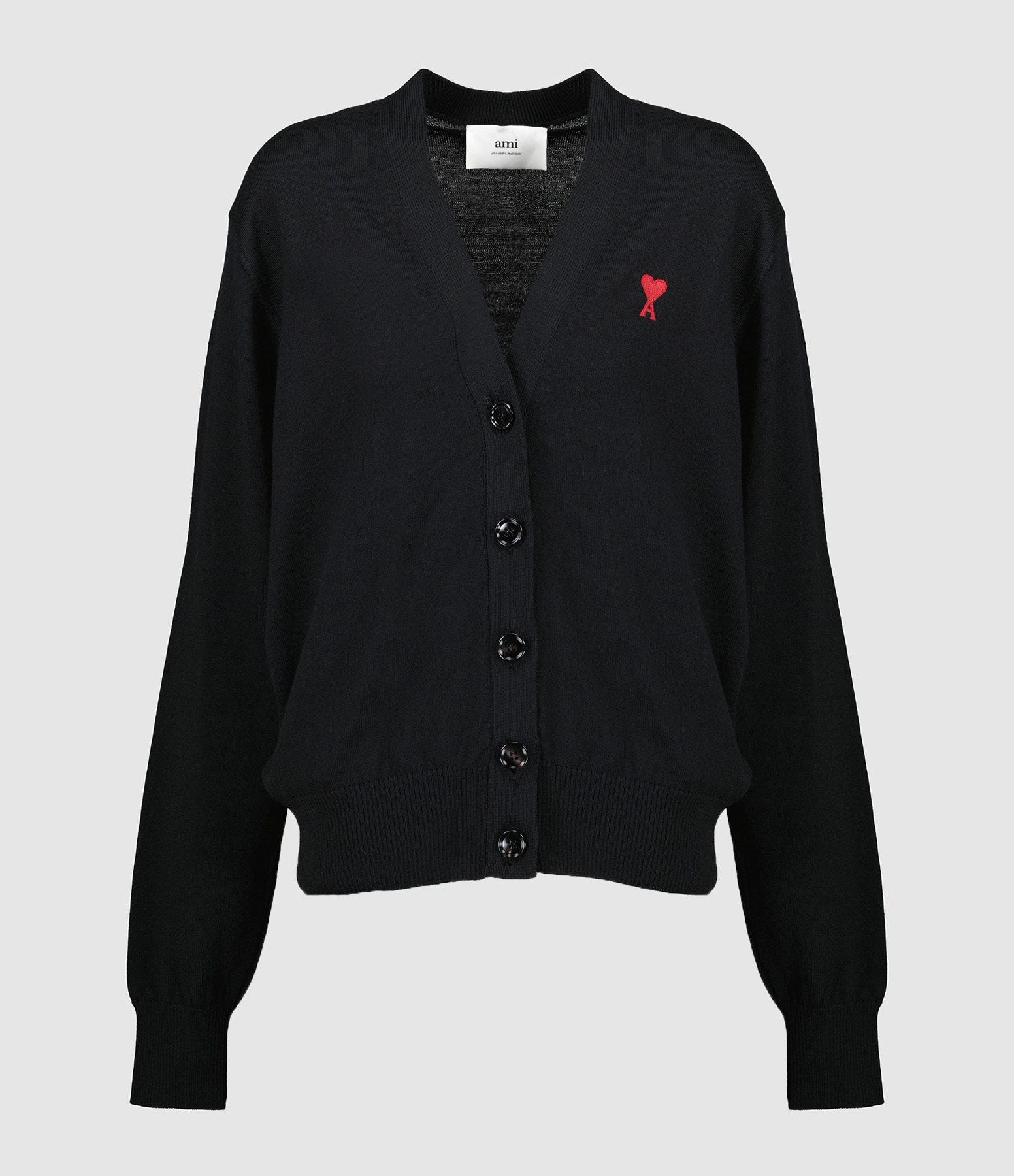 Cardigan Ami de Cœur Noir Rouge