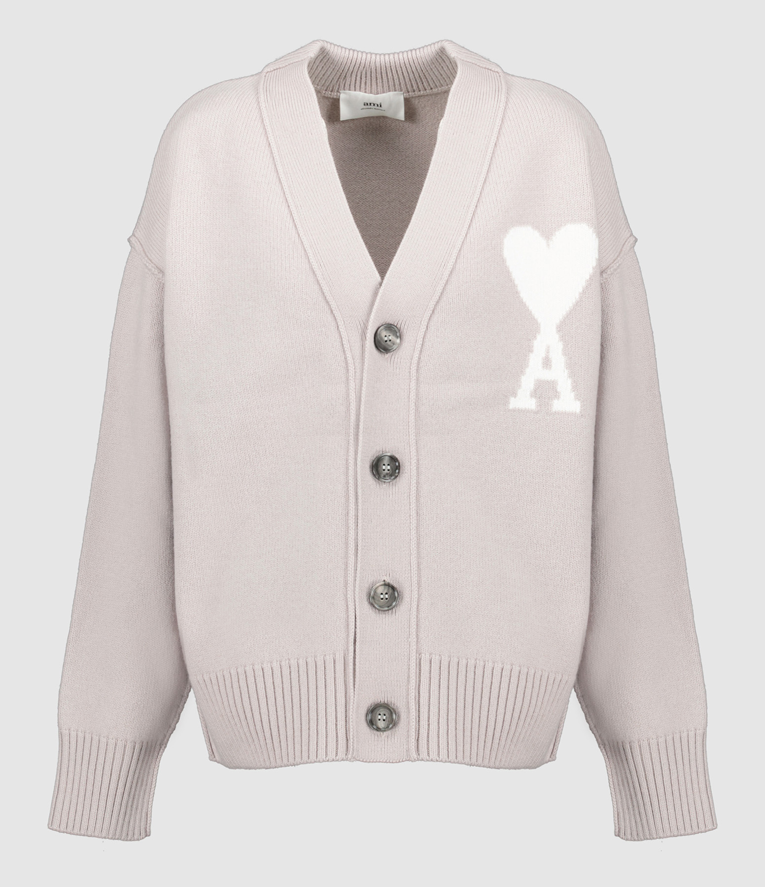 Cardigan Unisexe Ami de Cœur Écru